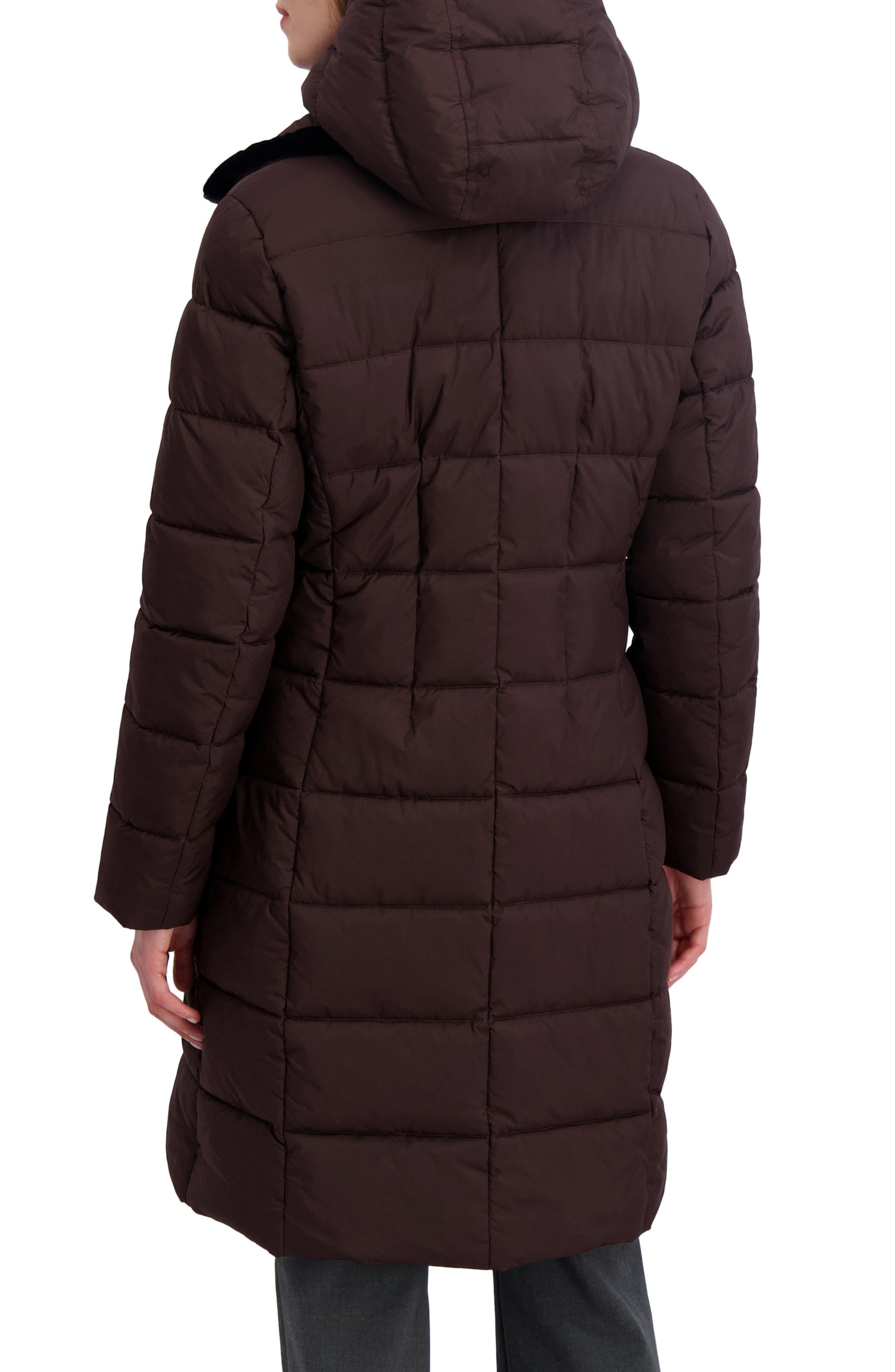 Greta Longline Hooded Coat - image 2