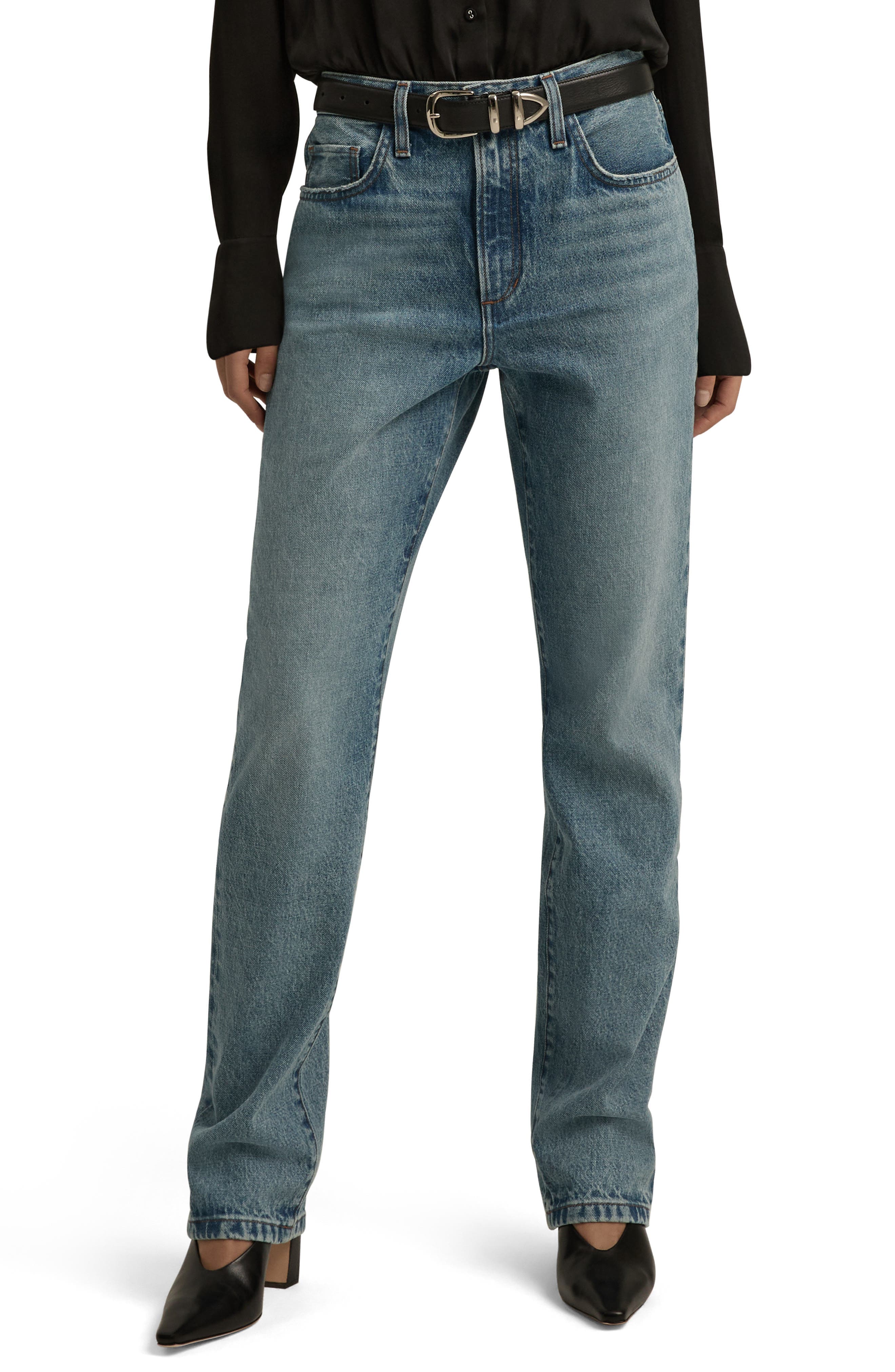 The Mikaela Low Rise Straight Leg Jeans - image 1