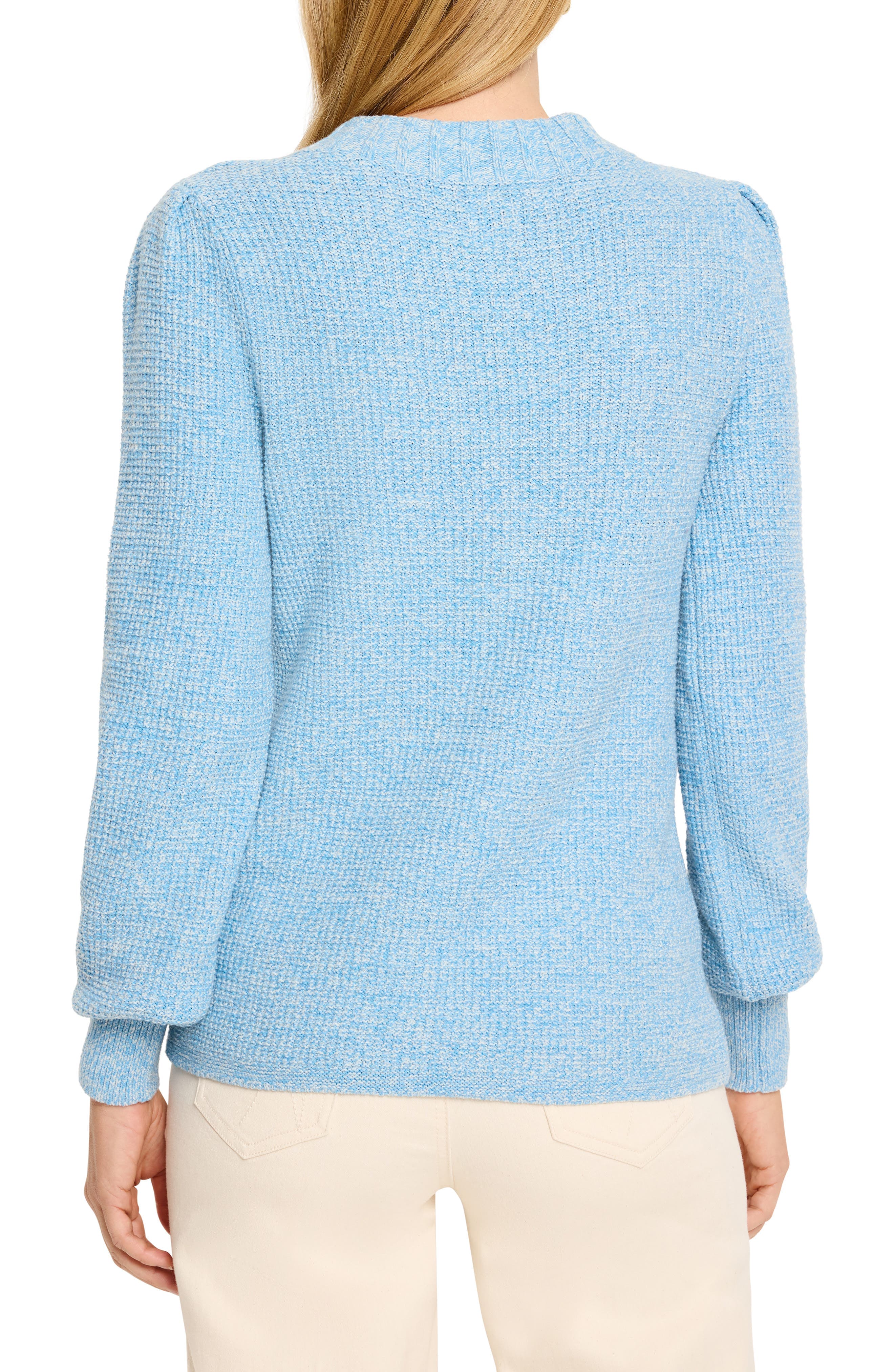 Waffle Stitch Crewneck Sweater - image 2