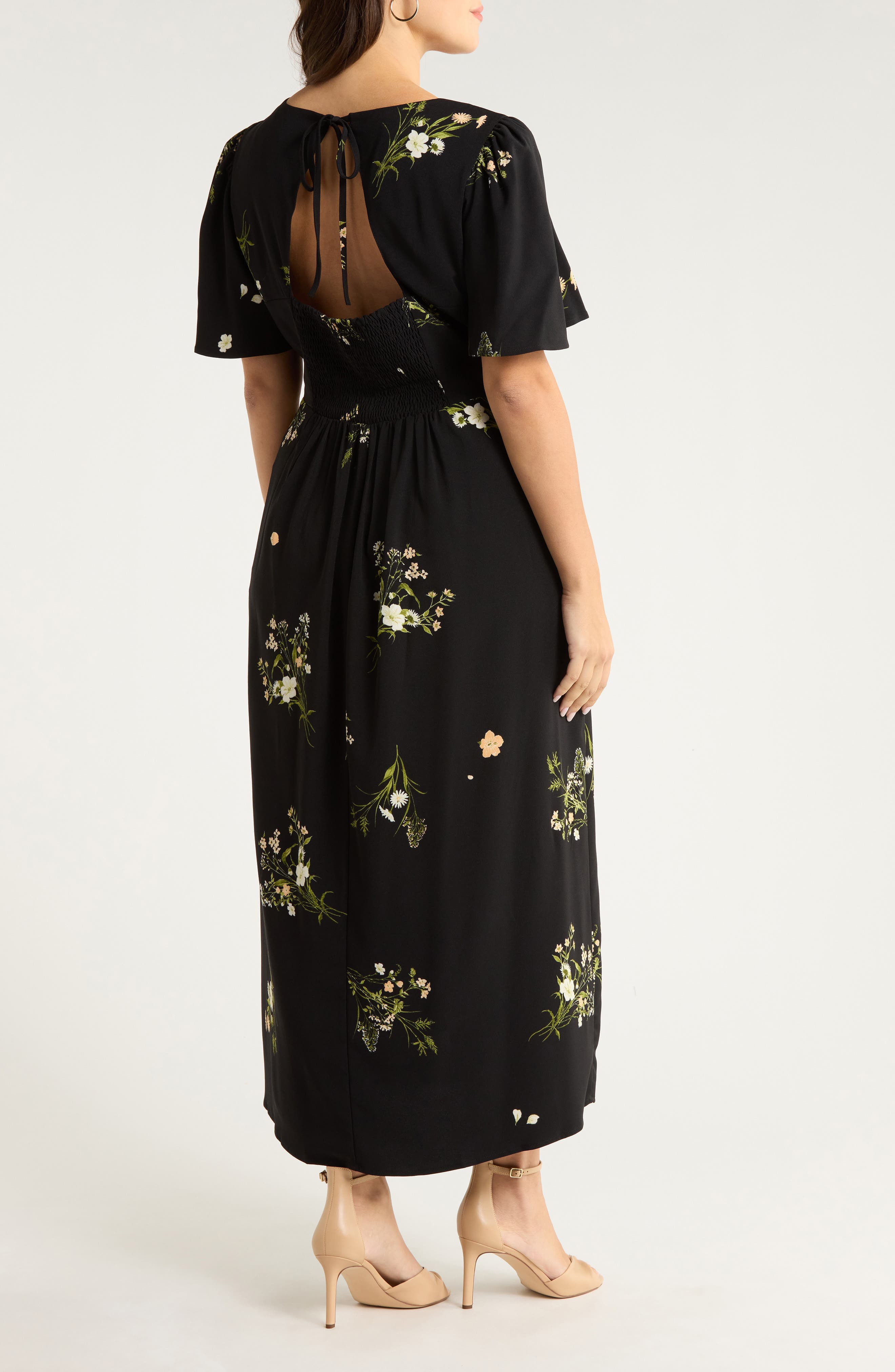 Jenna Floral Print Maxi Dress - image 2