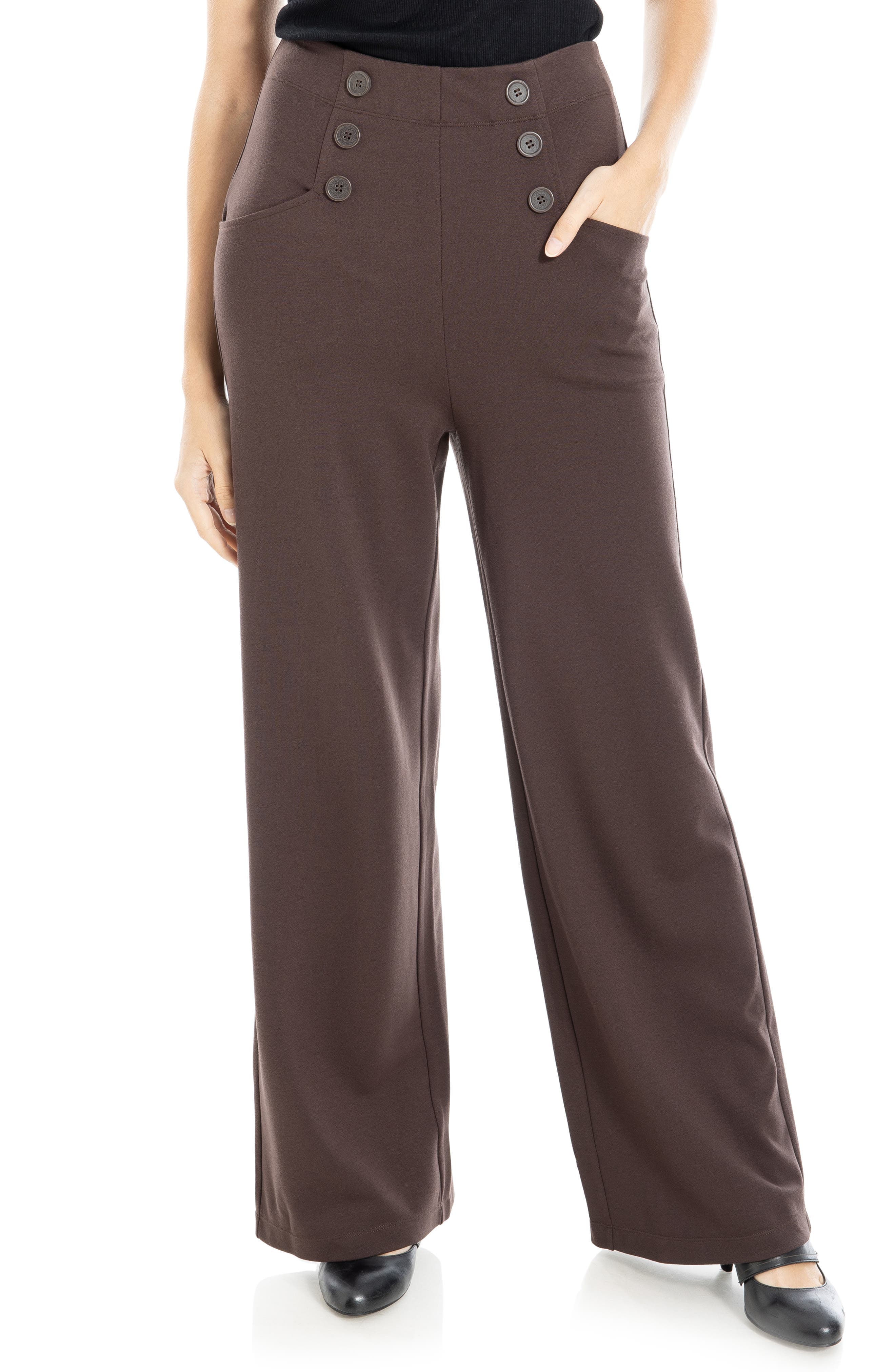 Sailor High Waist Wide Leg Pants - image 3
