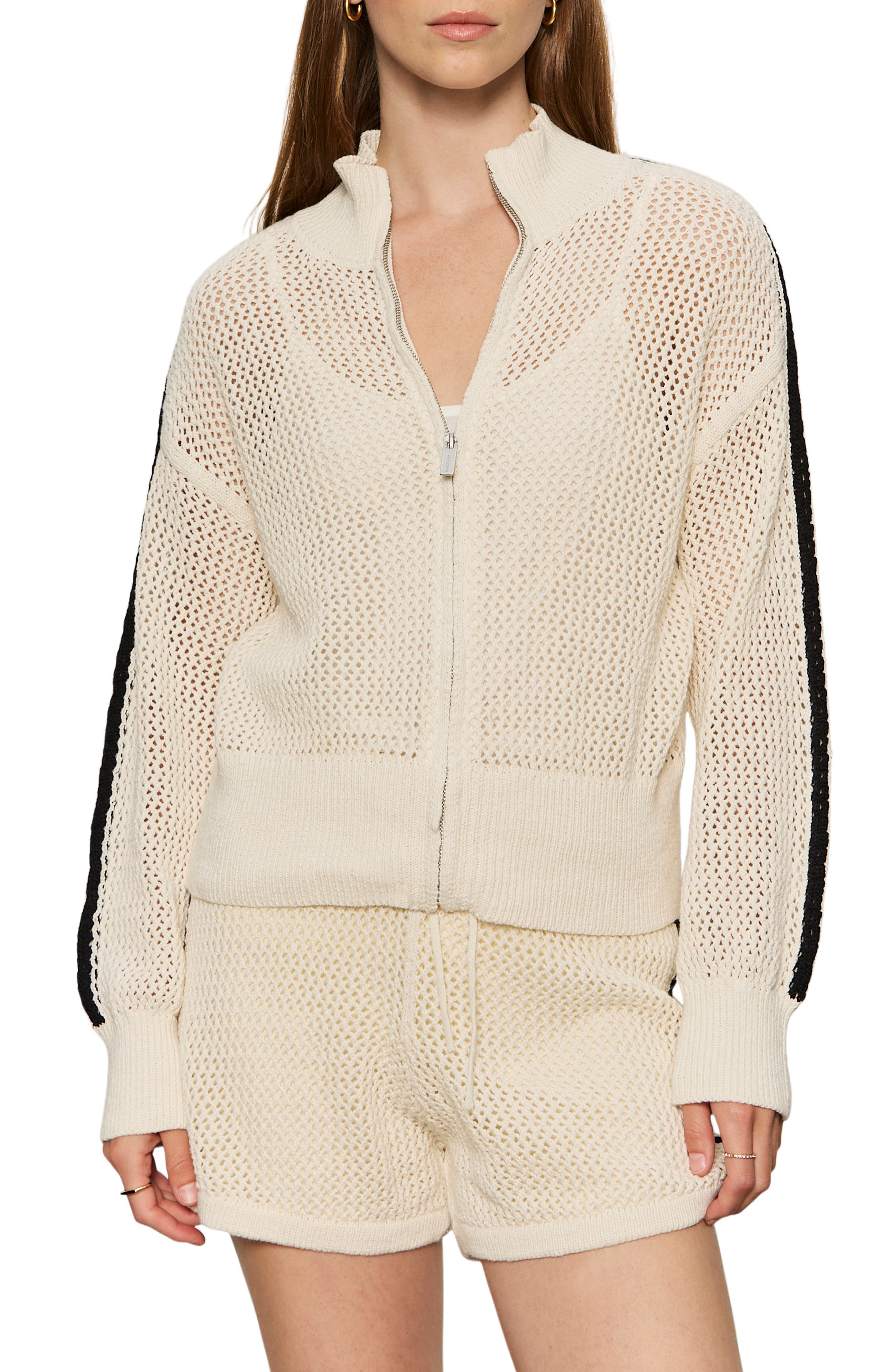 Open Stitch Track Jacket - image 1