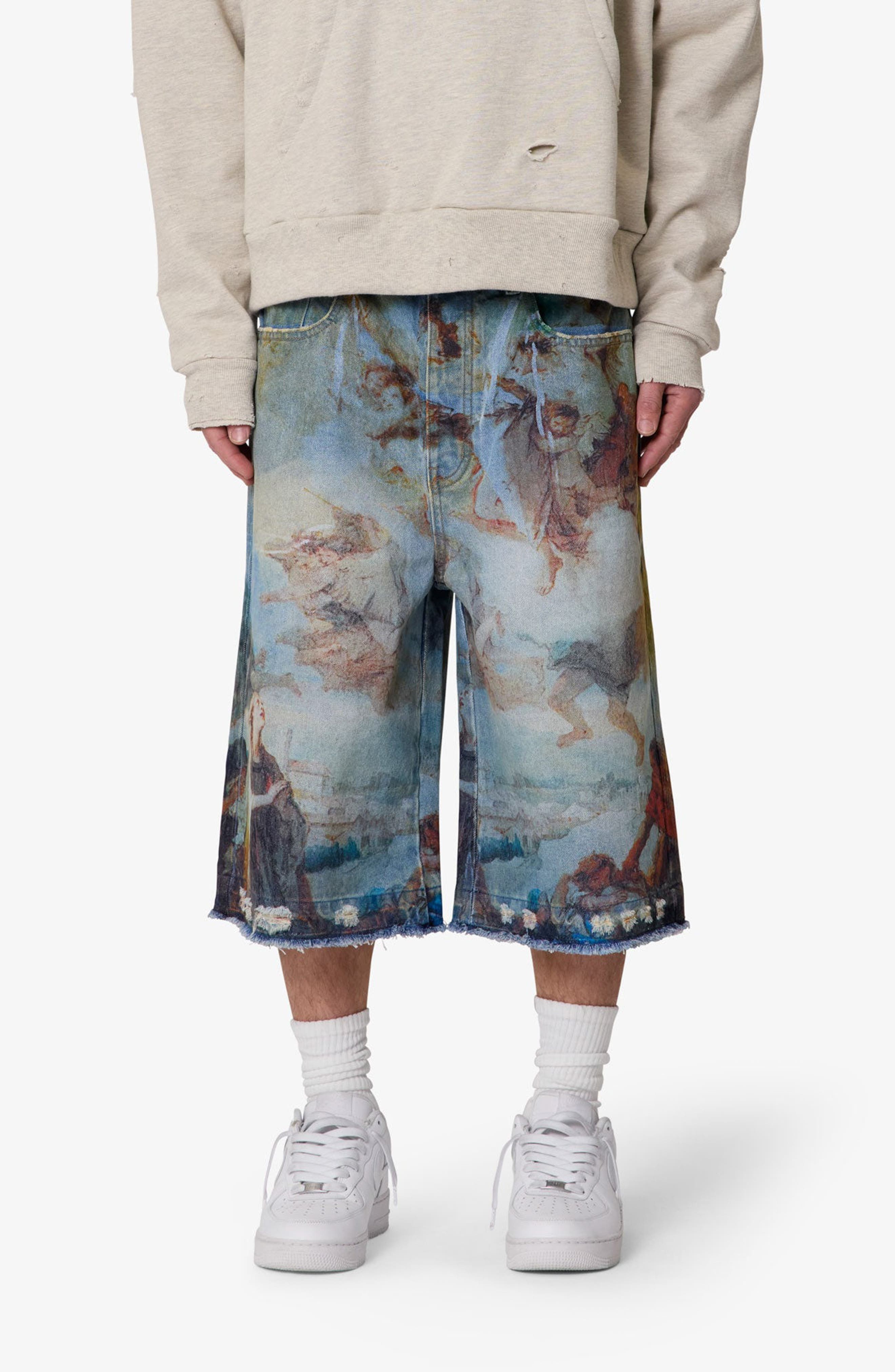 Ultra Baggy Denim Shorts - image 1