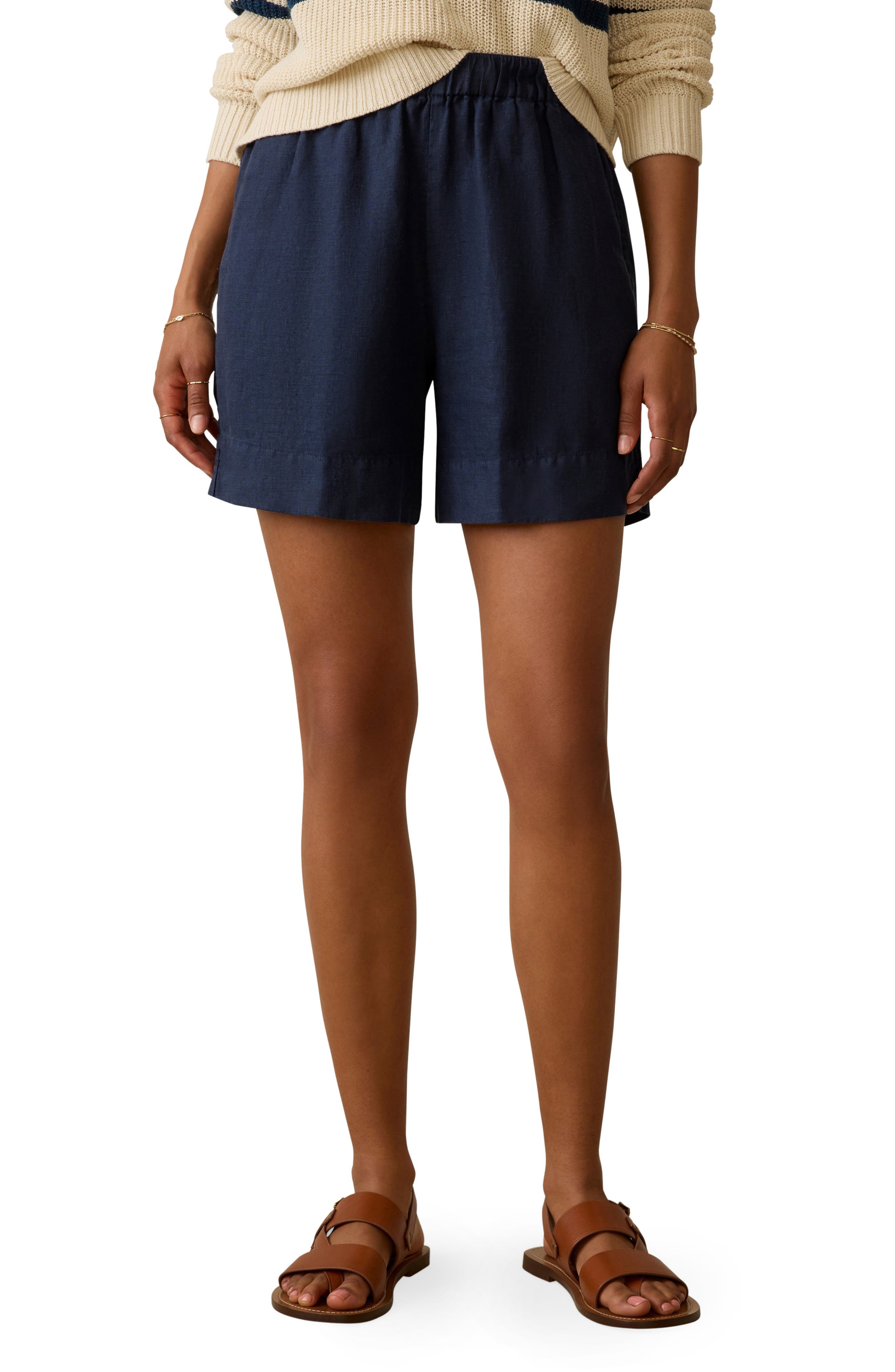 Laguna Bayview Linen Shorts - image 1