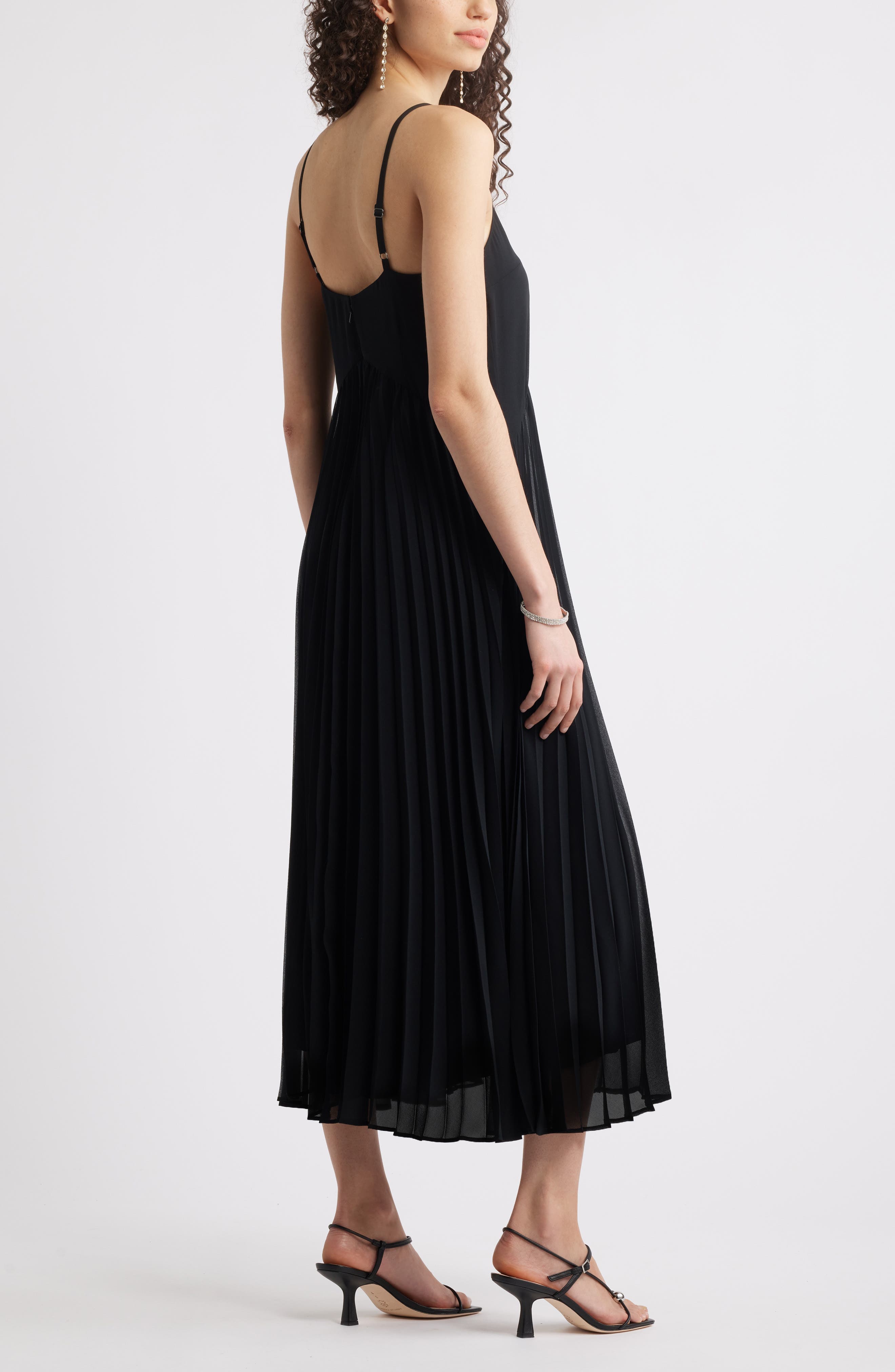 Floral Pleated Sundress - image 2