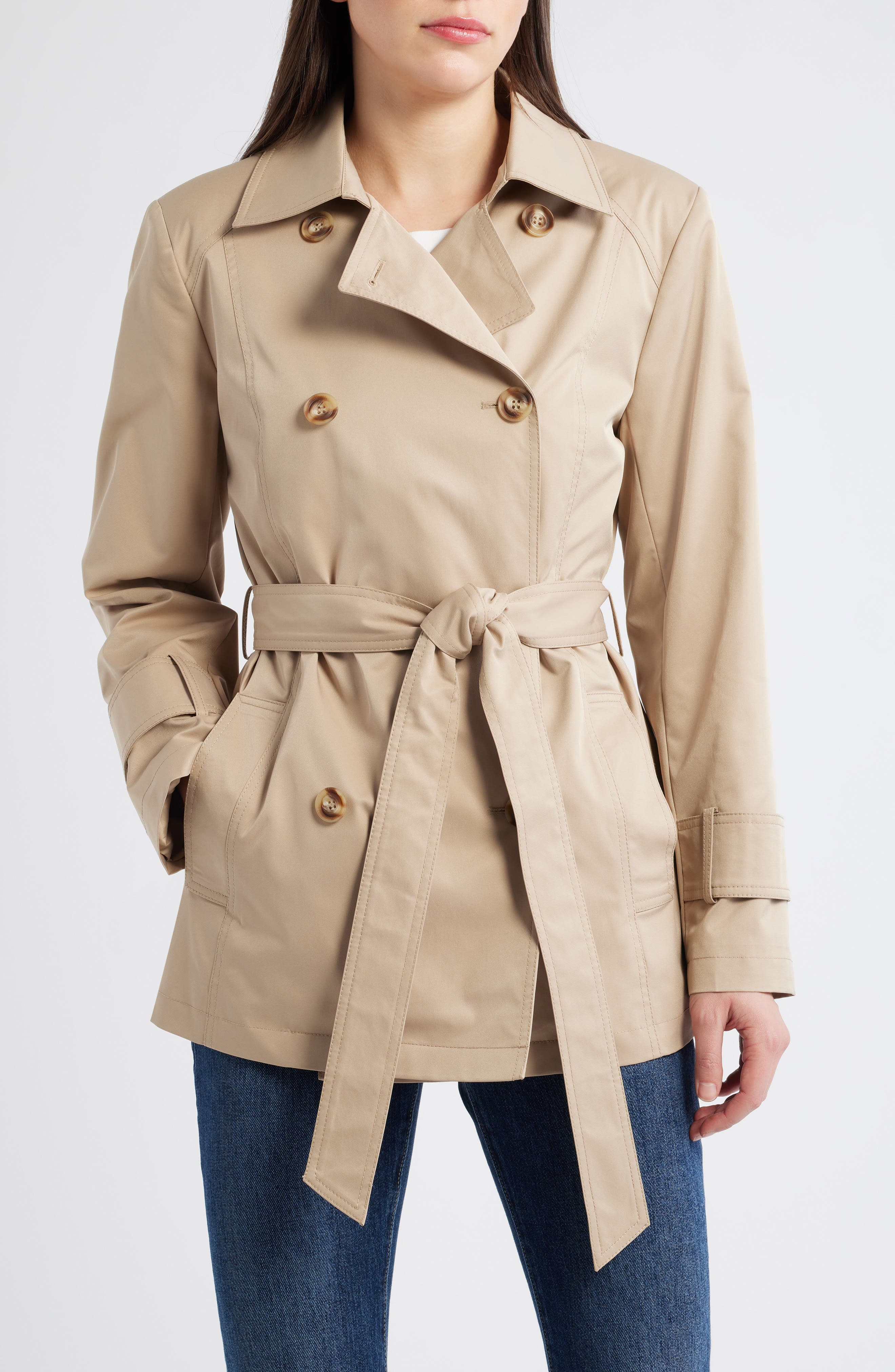 Belted Trench Coat - image 1