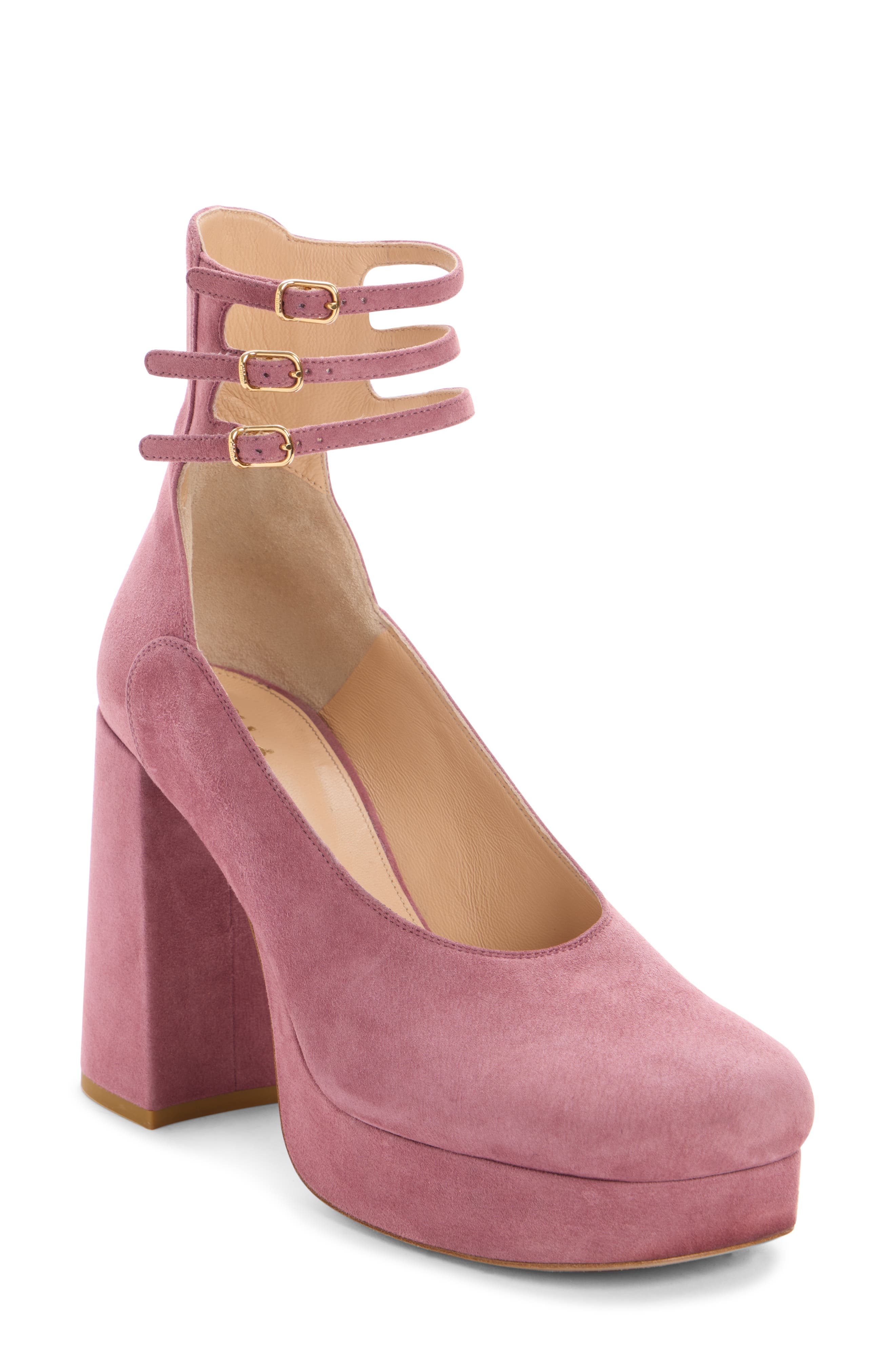 Ankle Strap Platform Pump - image 1