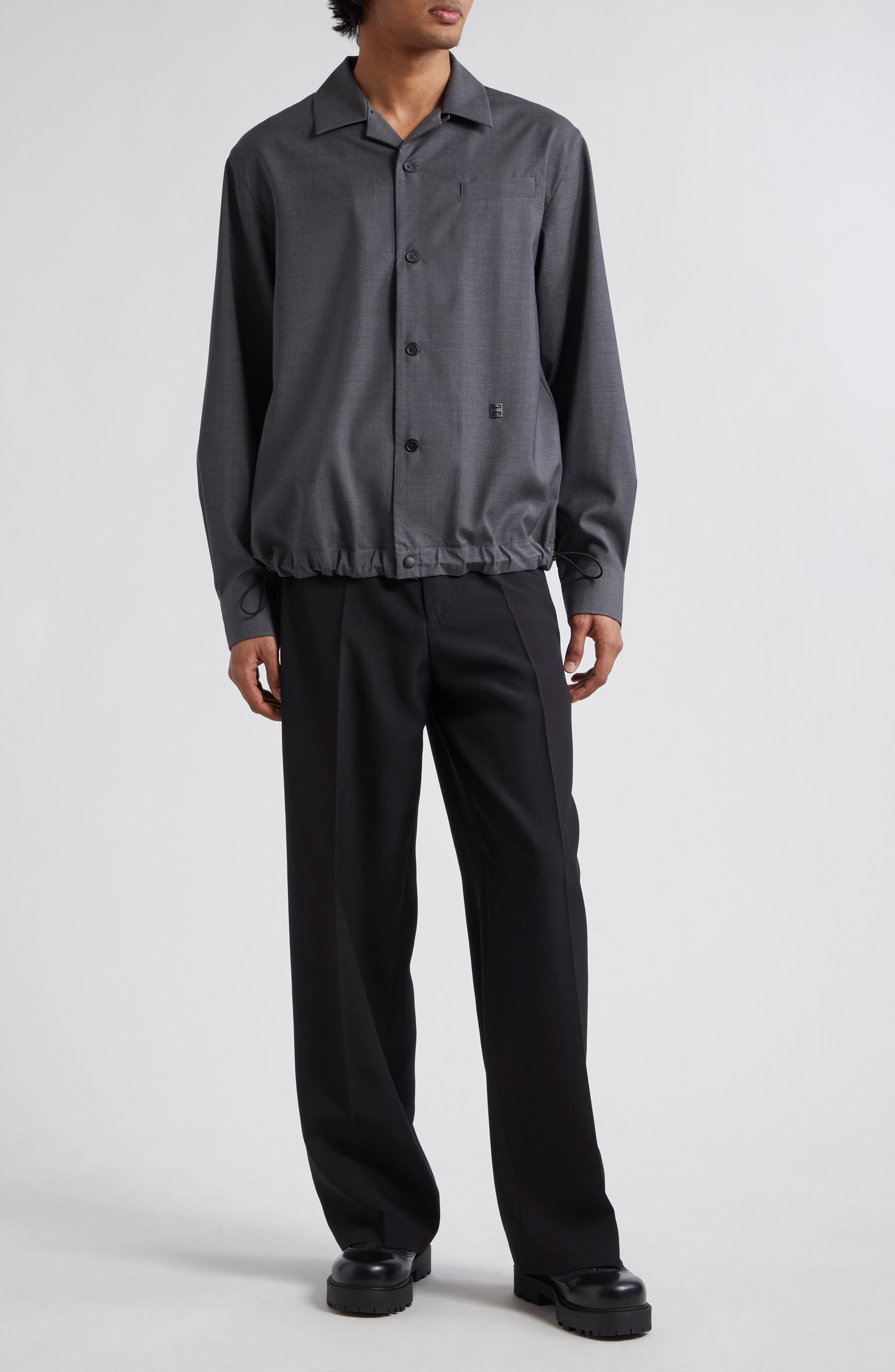 Wool Overshirt - image 2