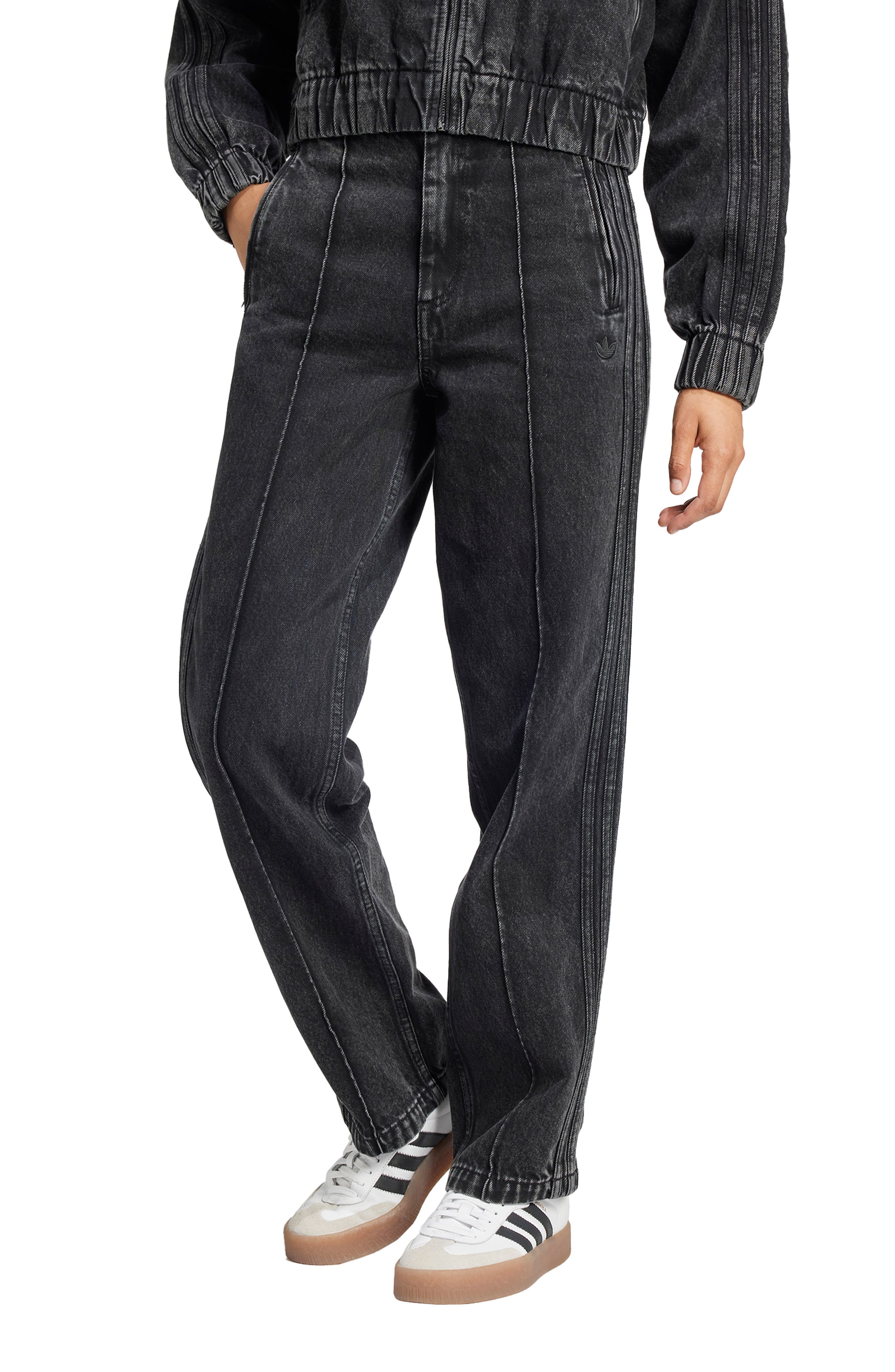 Premium Essentials Front Seam Straight Leg Jeans - image 1