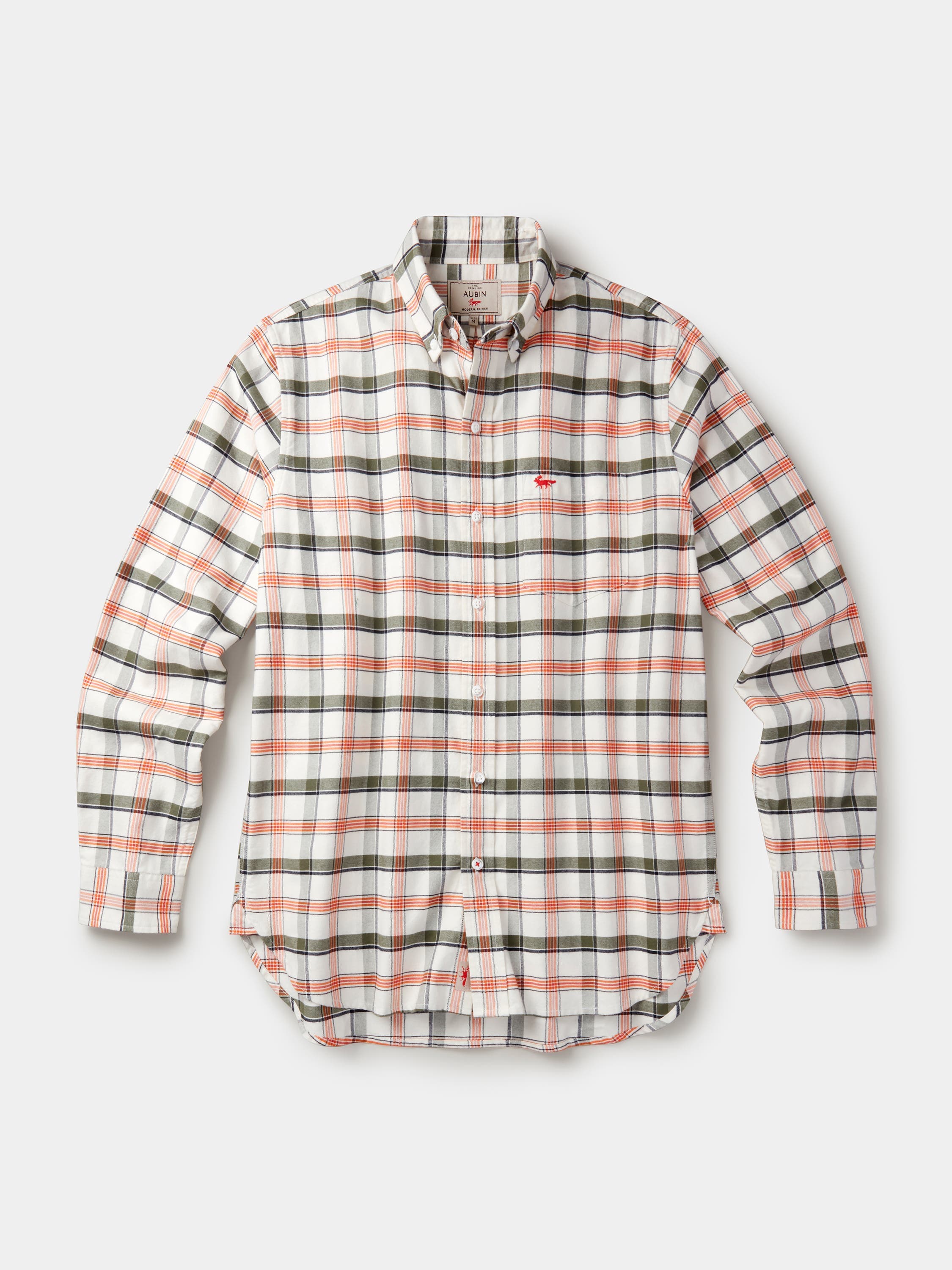 Merton Brushed Oxford Button Down Shirt - image 2