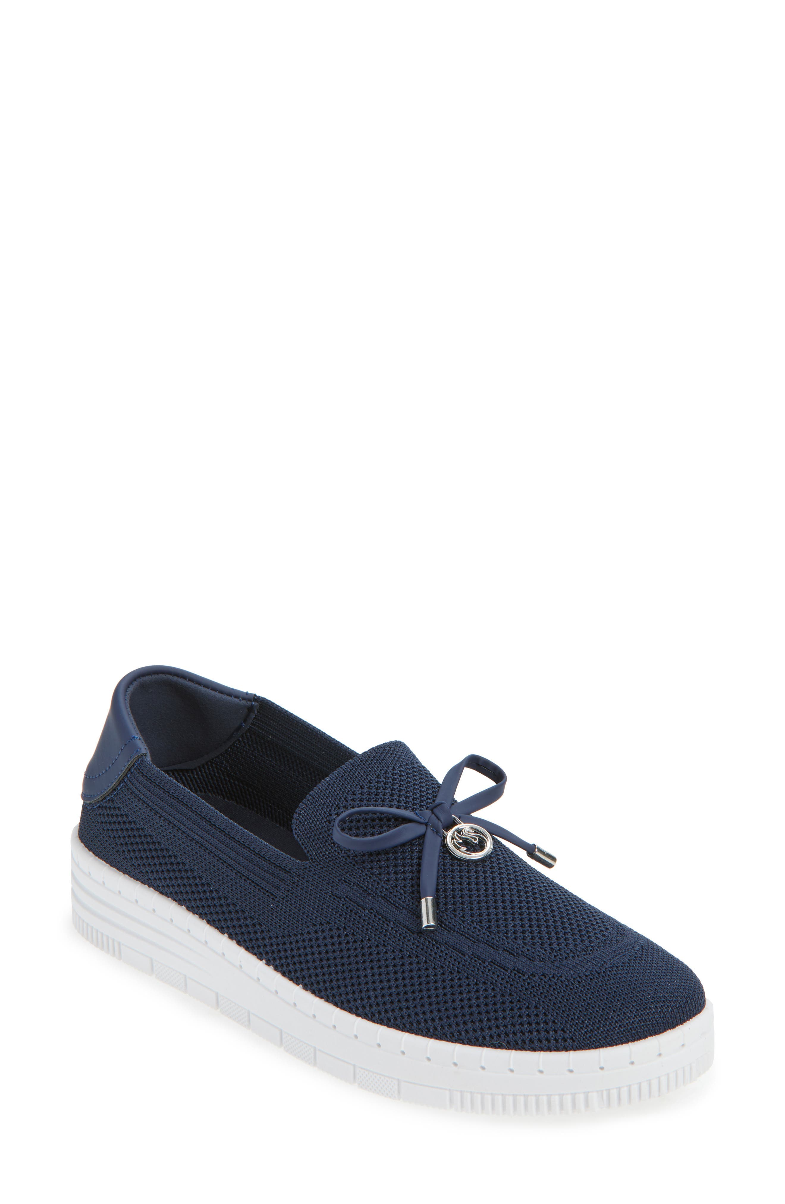 Annette Bow Charm Knit Slip-On Sneaker - image 5