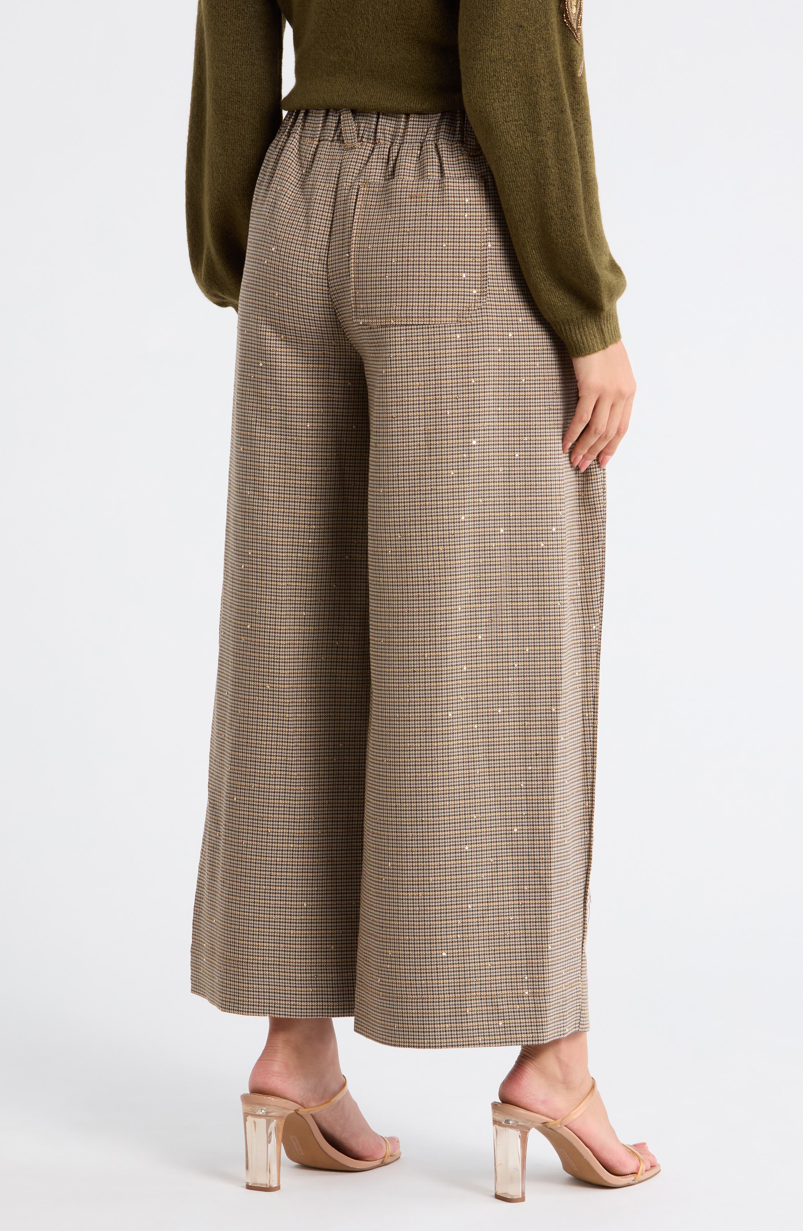 Sky Rise Wide Leg Pull-On Pants - image 2