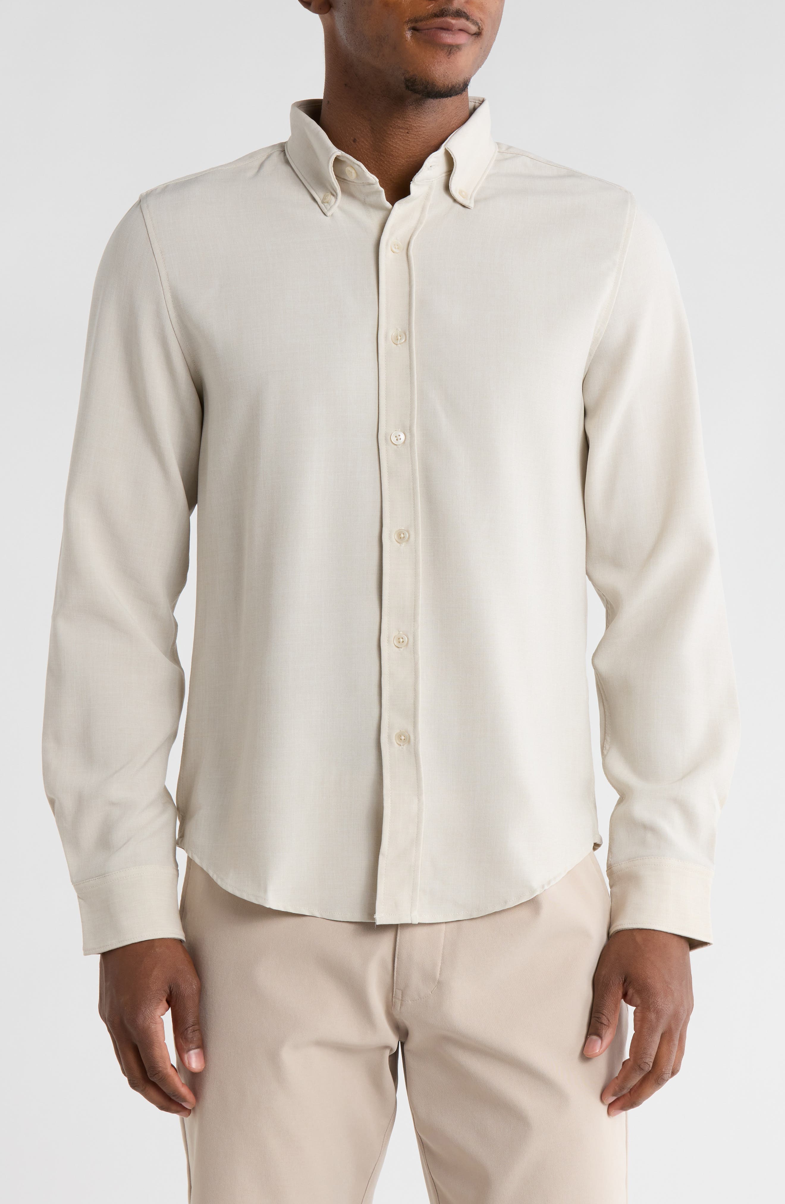 Long Sleeve Button-Down Shirt - image 1