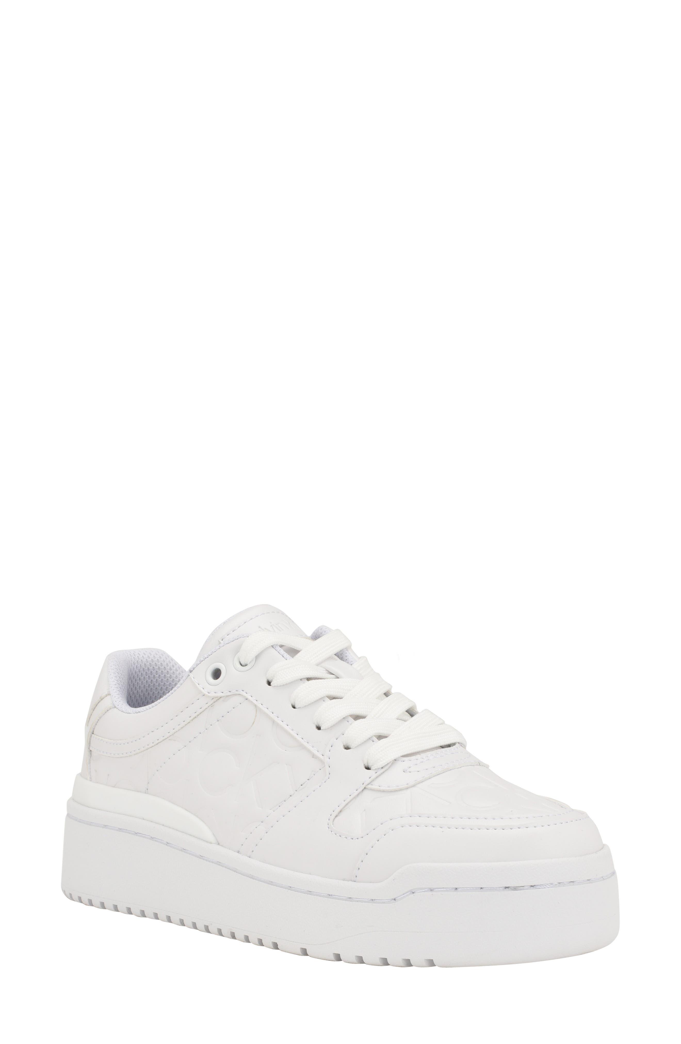 Carlla Embossed Platform Sneaker - image 1