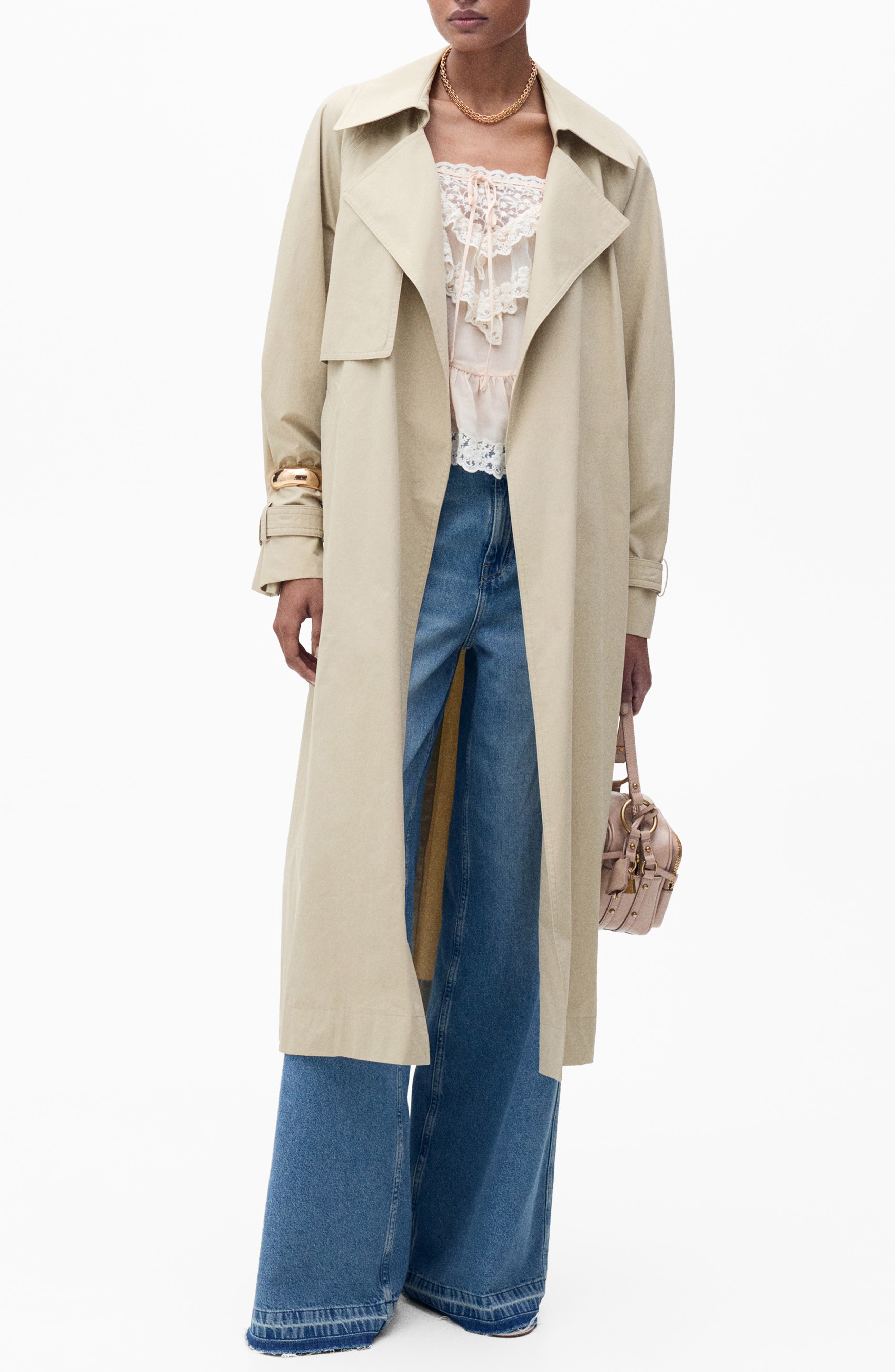Cotton Trench Coat - image 1