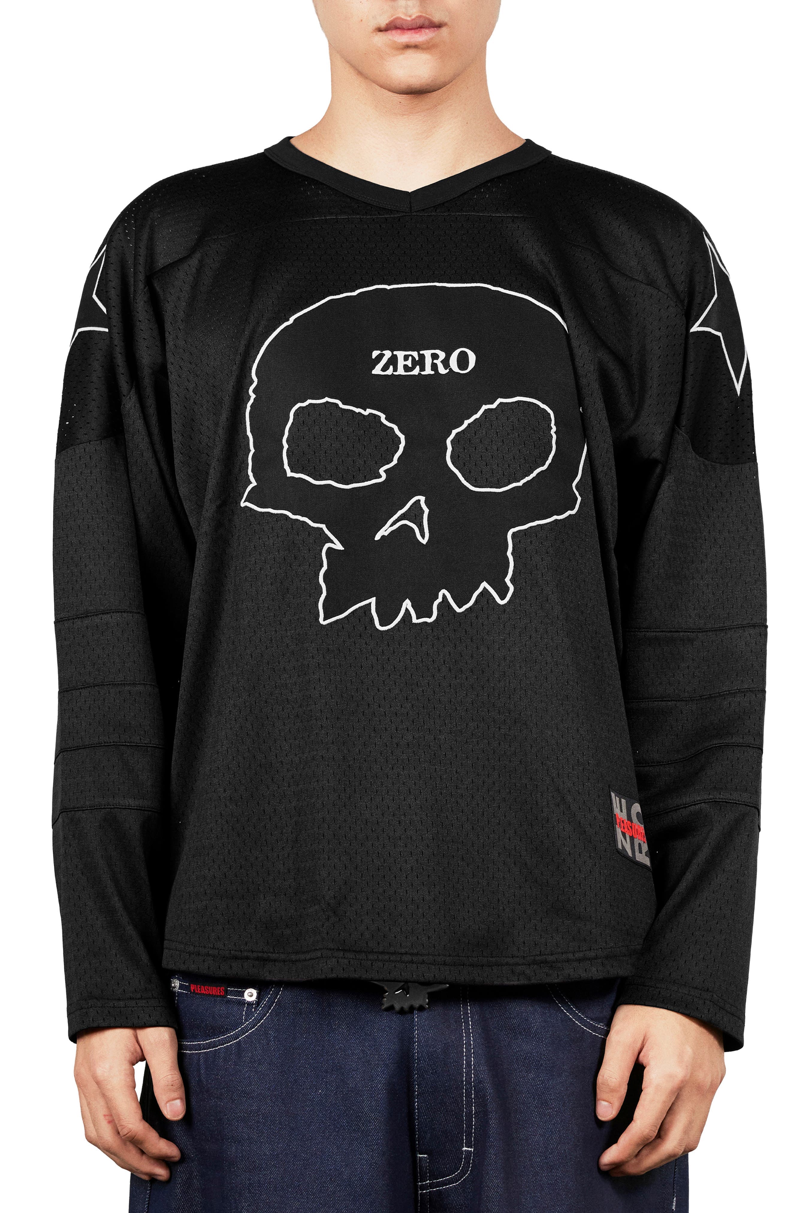 X Zero Skateboards Jamie Mesh Hockey Jersey - image 1