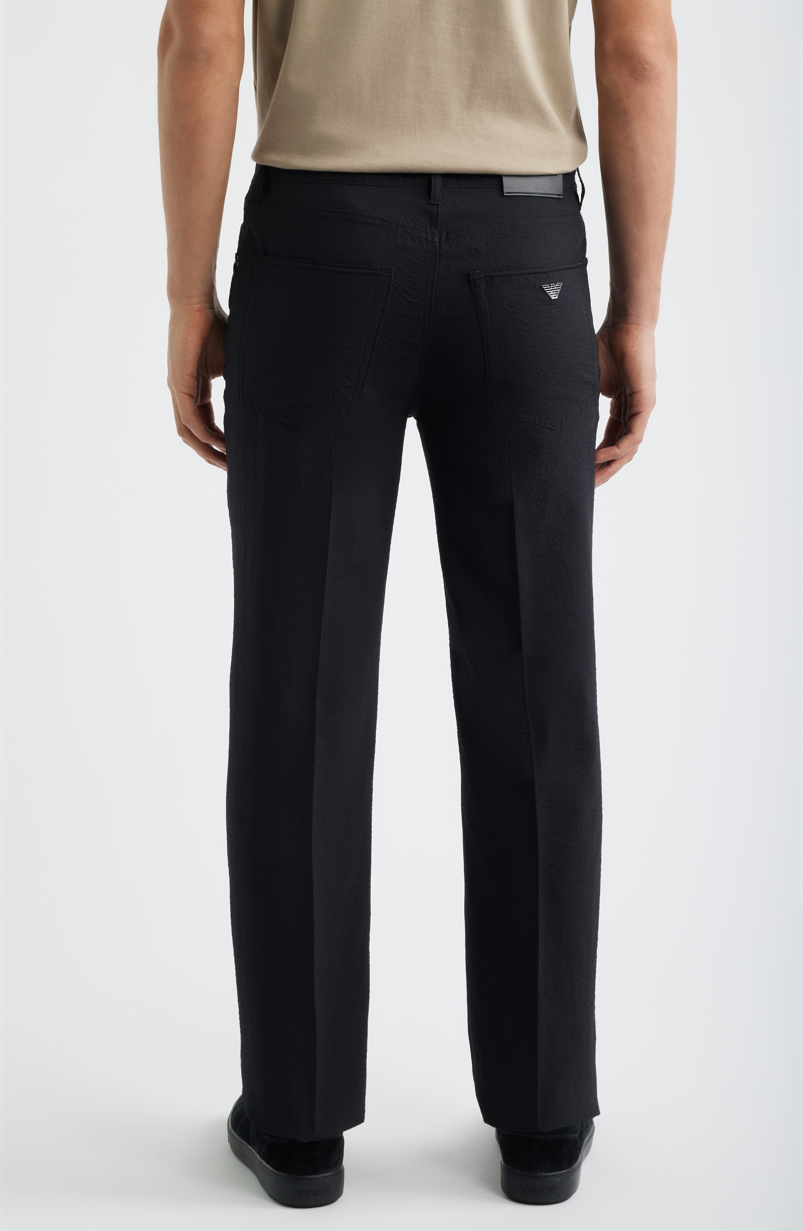 Five-Pocket Seersucker Pants - image 2