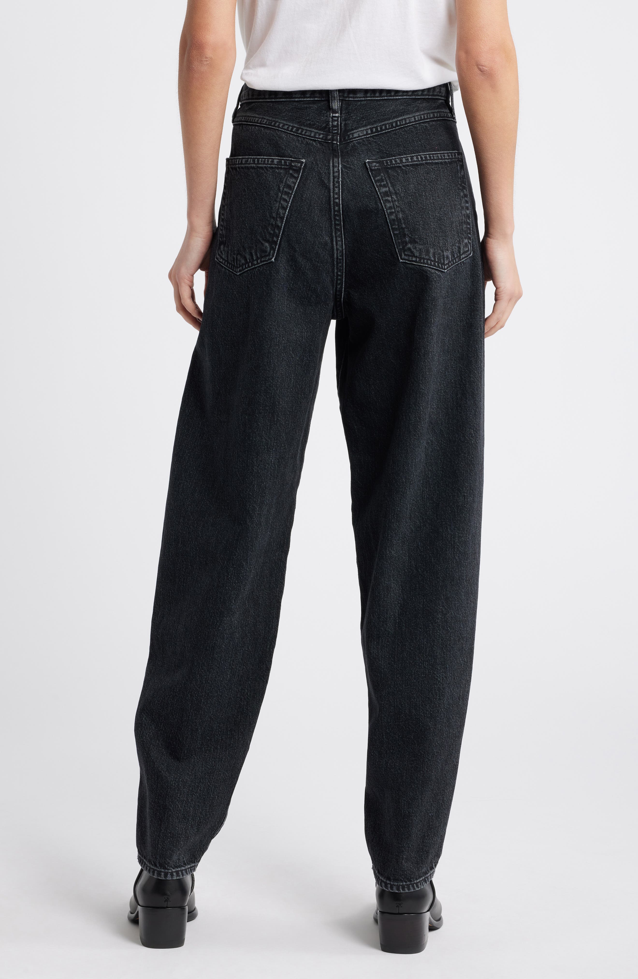 The Narrow Barrel Leg Jeans - image 2