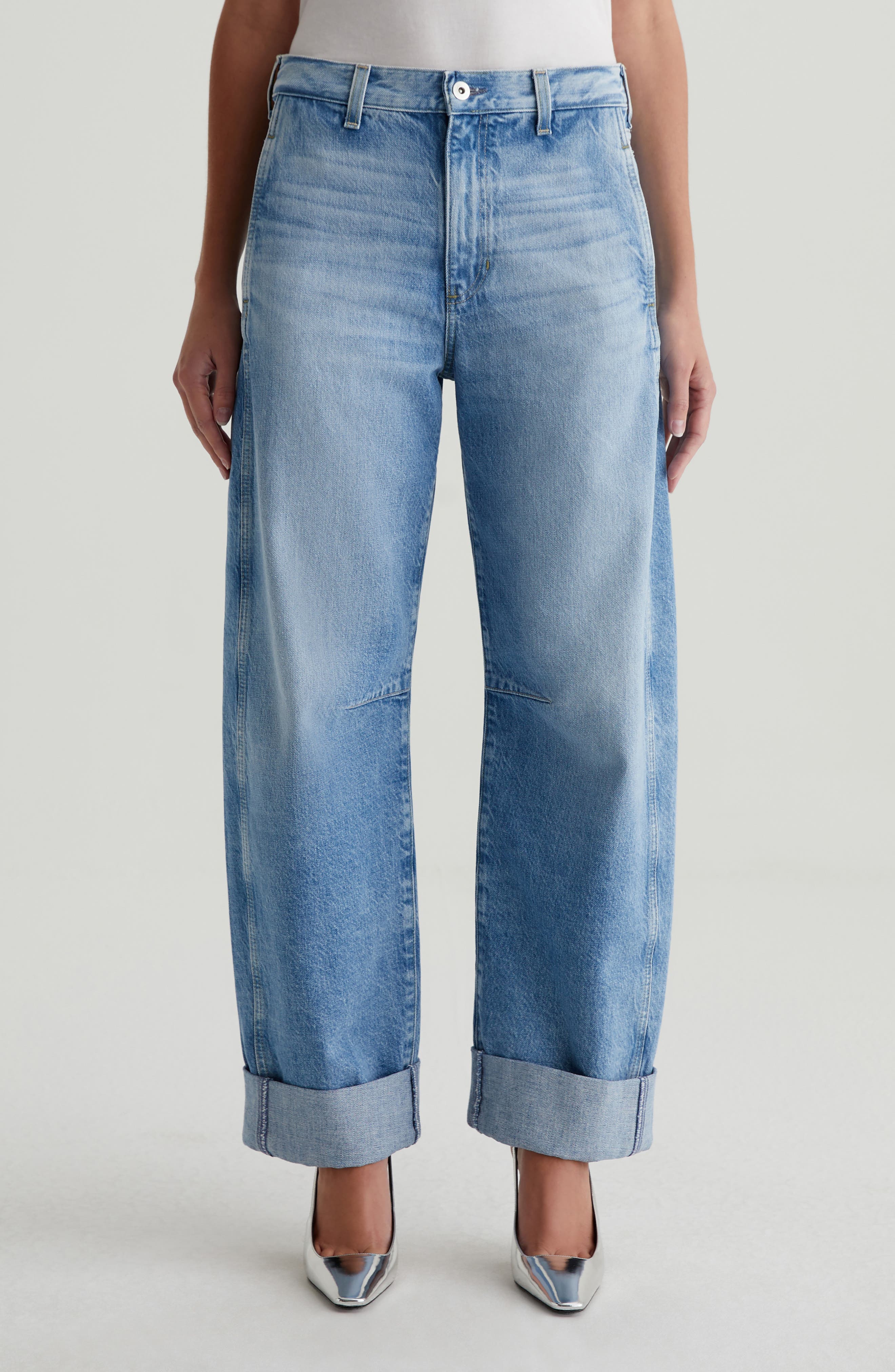 Mercer Cuffed Barrel Jeans - image 3