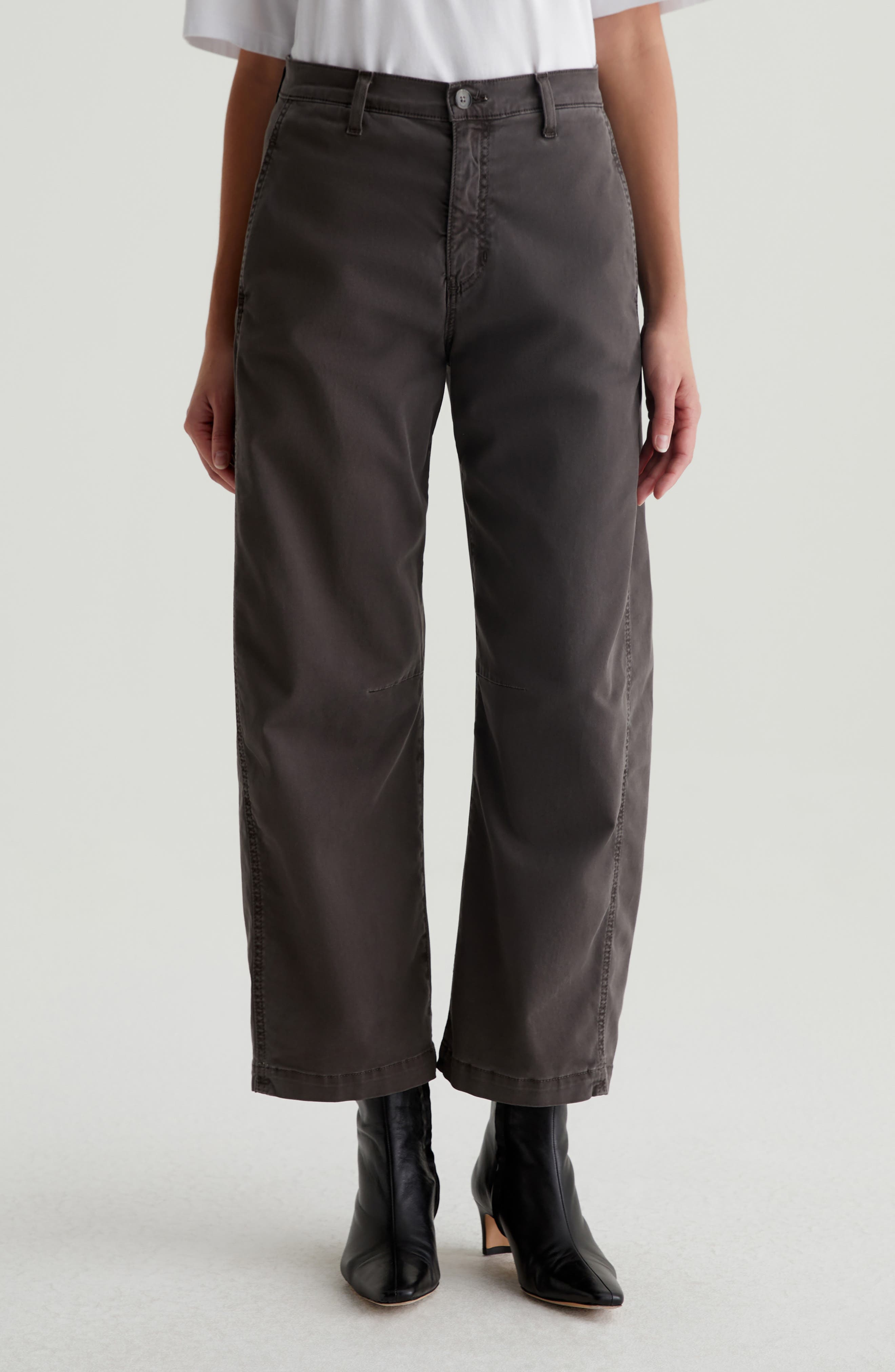 Fiona Ankle Barrel Leg Chinos - image 1
