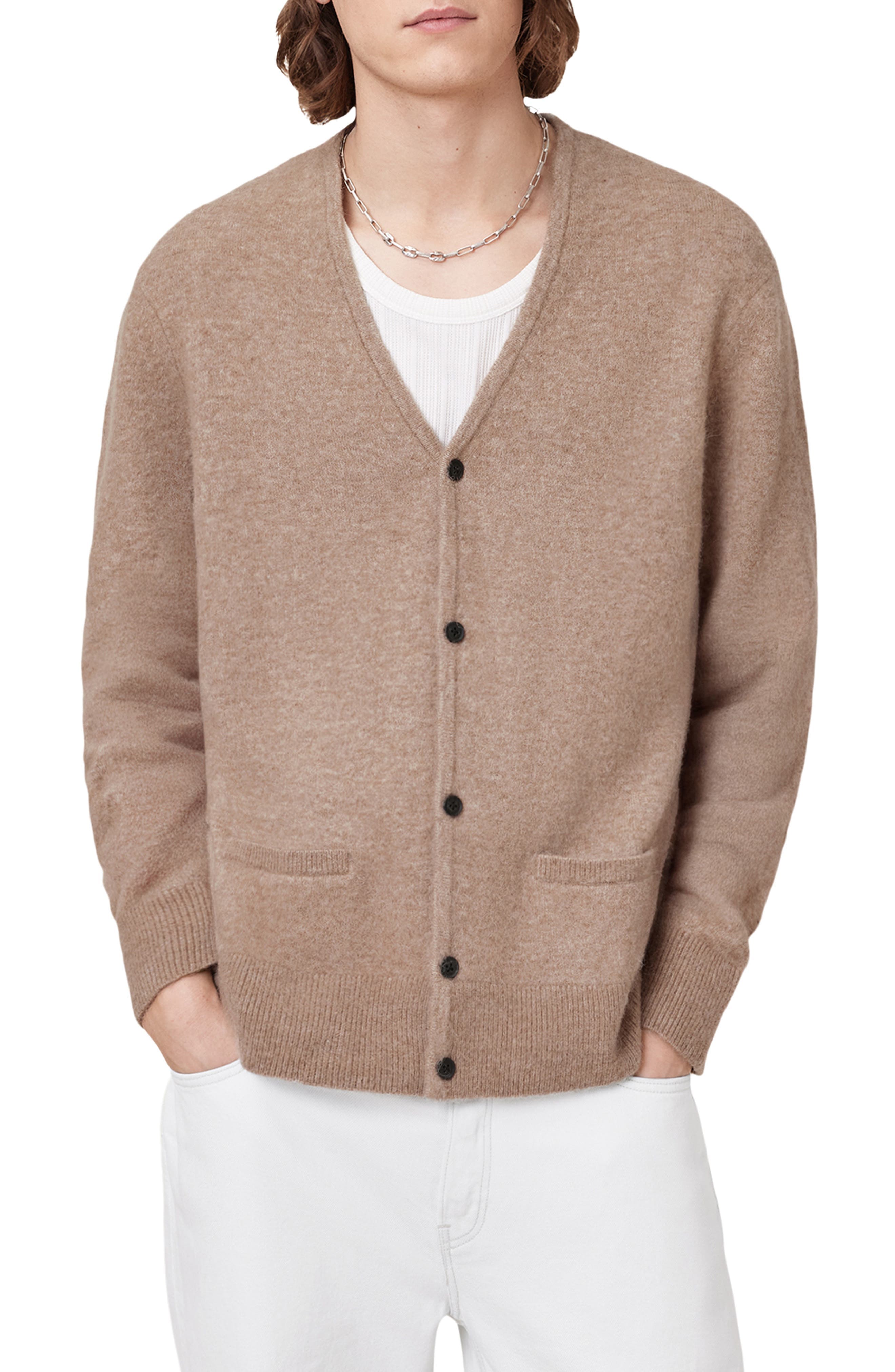 Renn Merino Wool & Alpaca Blend Cardigan - image 1