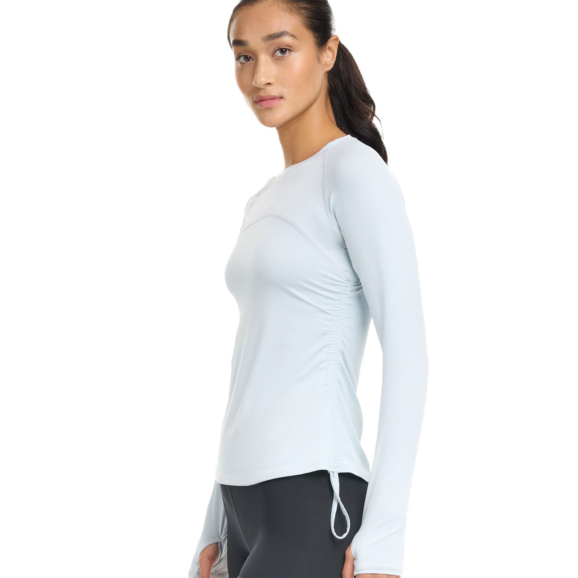 Women's Drawstring Crew Shirt - image 3