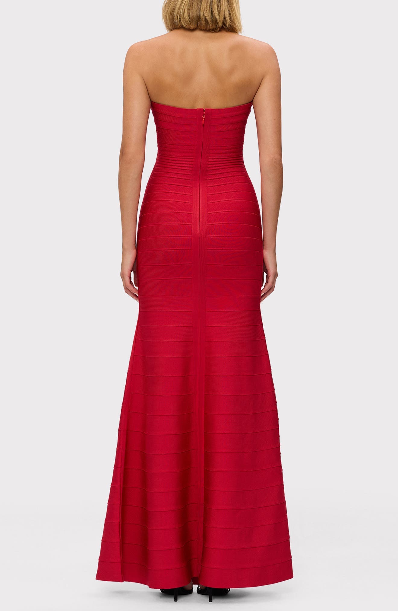 The Sara Strapless Mermaid Gown - image 4