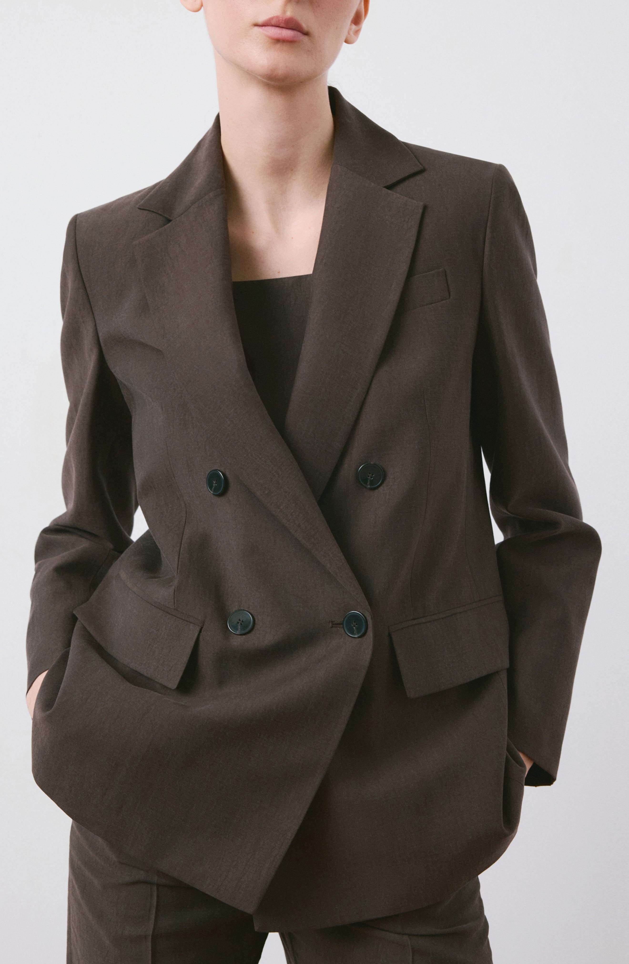 Straight Fit Suit Blazer - image 1