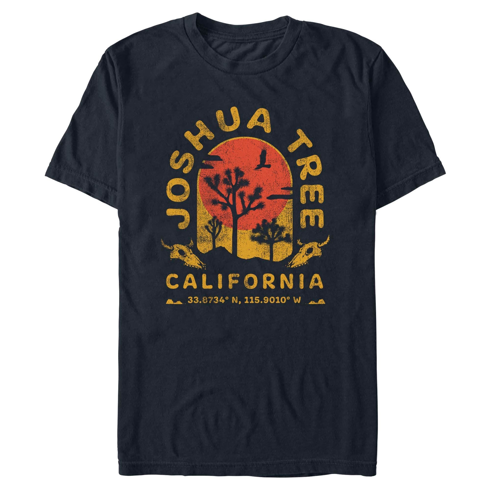 Men's Lost Gods Joshua Tree California Distressed  Graphic T-Shirt - image 2