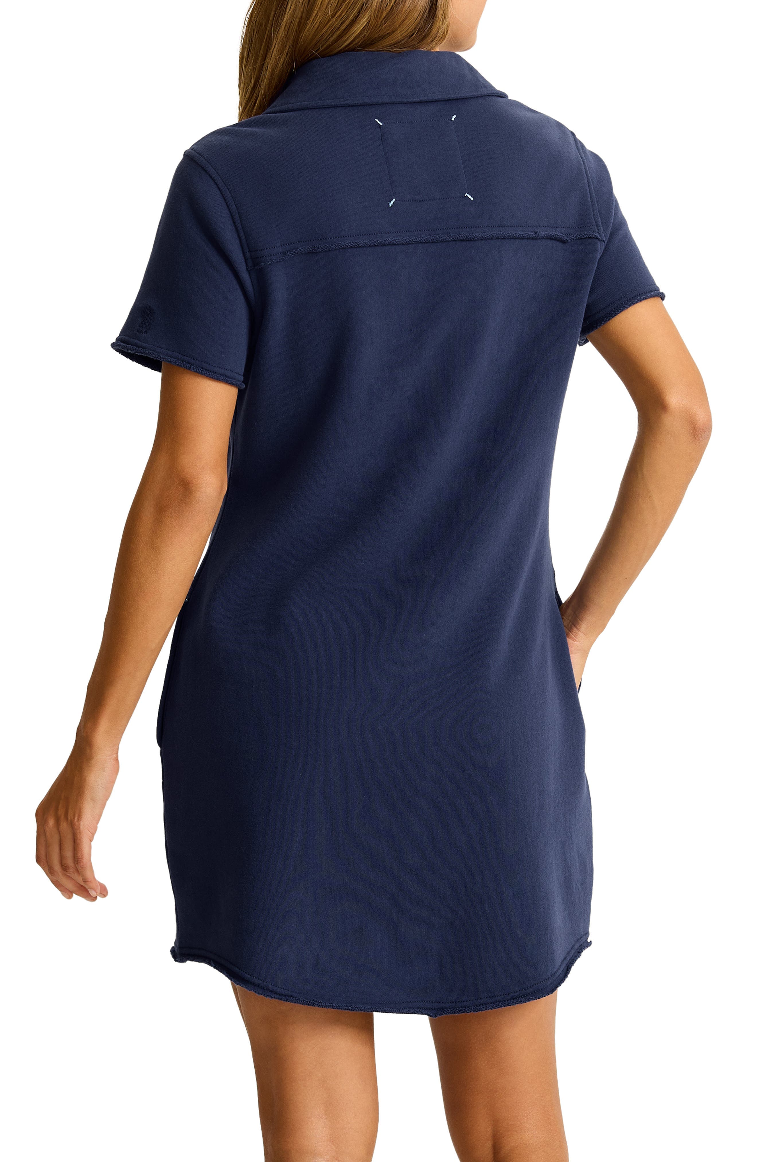 Marina Del Mar Cotton Brushed Fleece Minidress - image 4