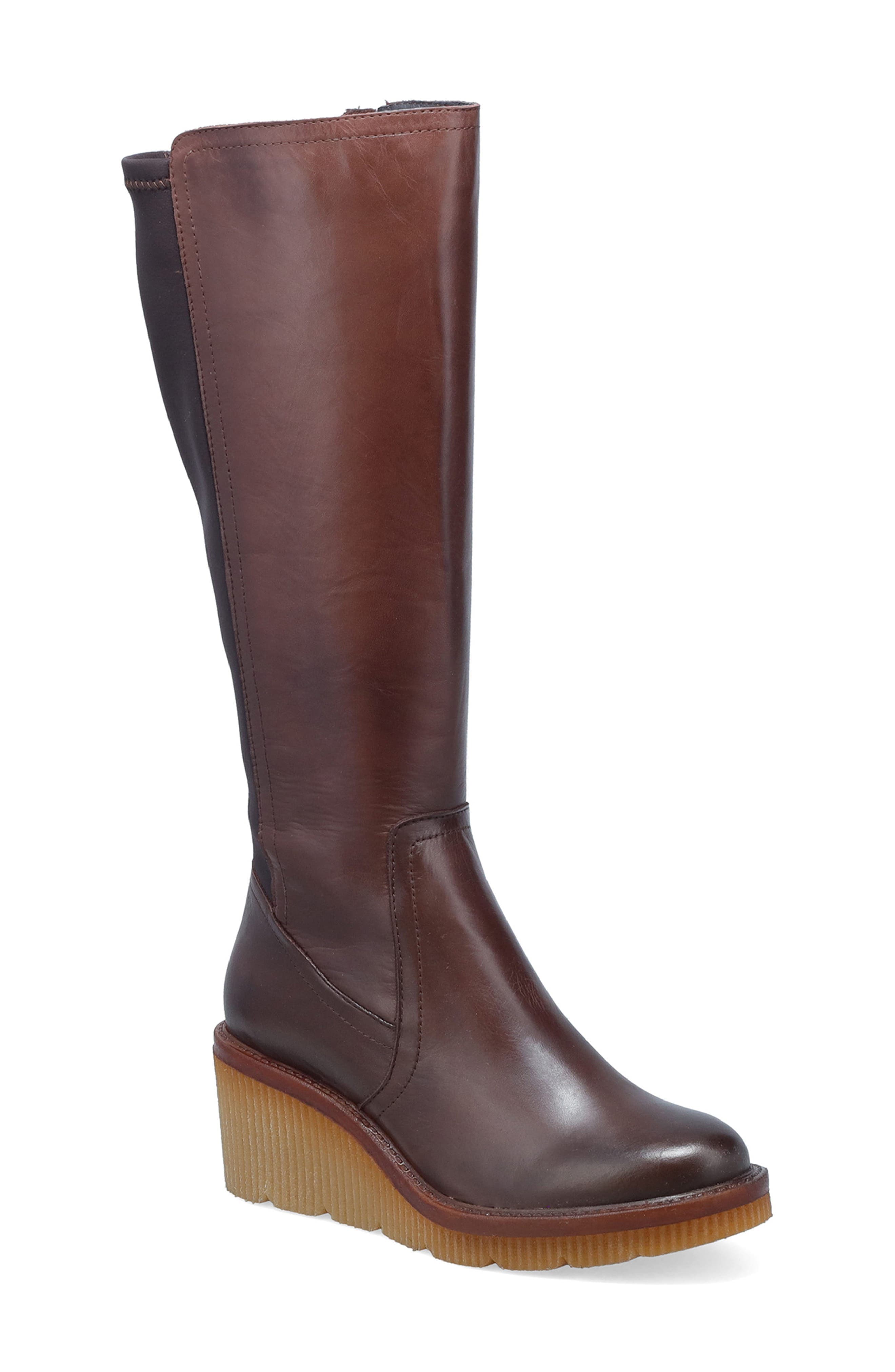 Adriana Platform Wedge Boot - image 1