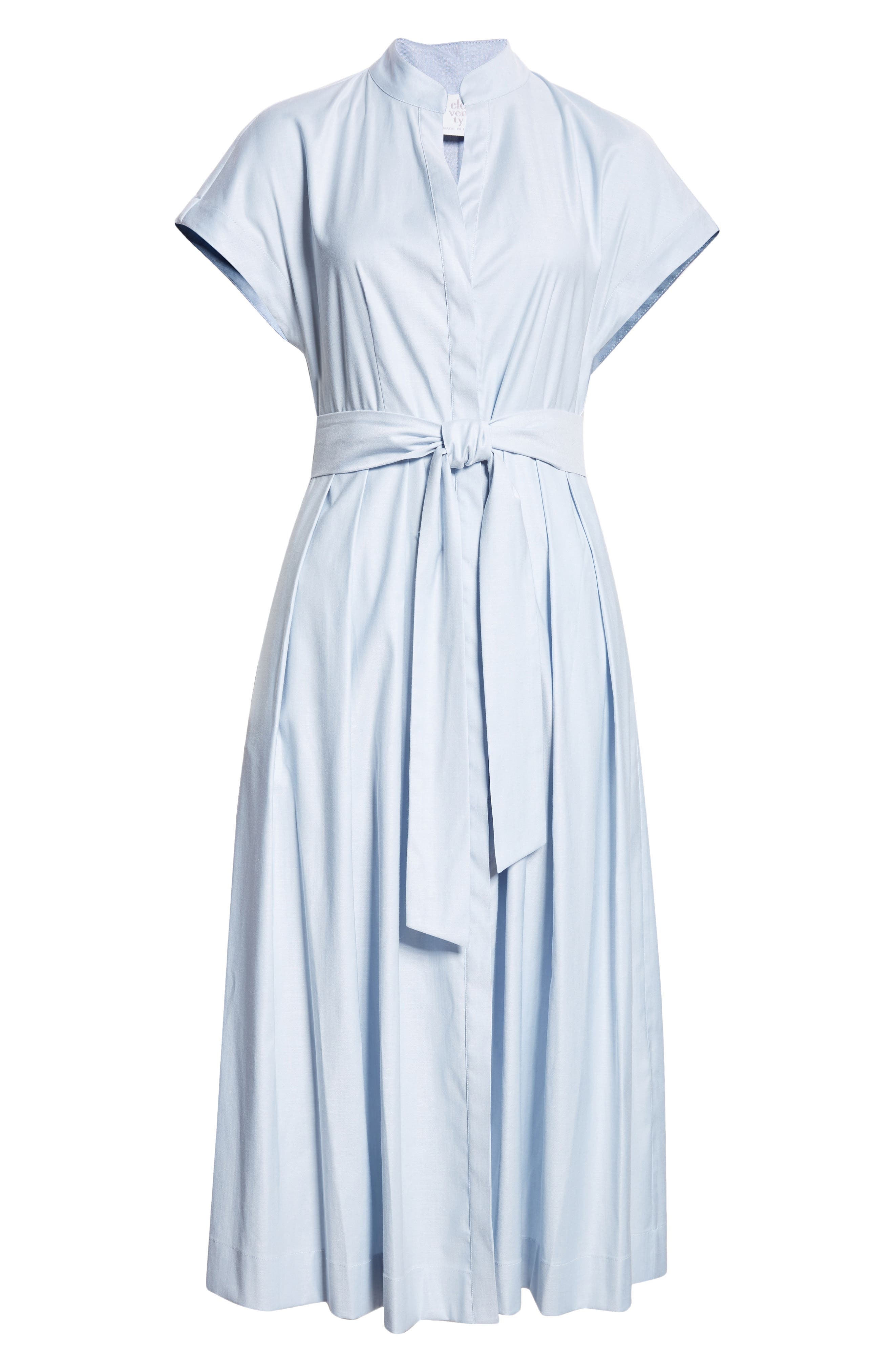 Belted Virgin Wool Blend Shirtdress - image 3