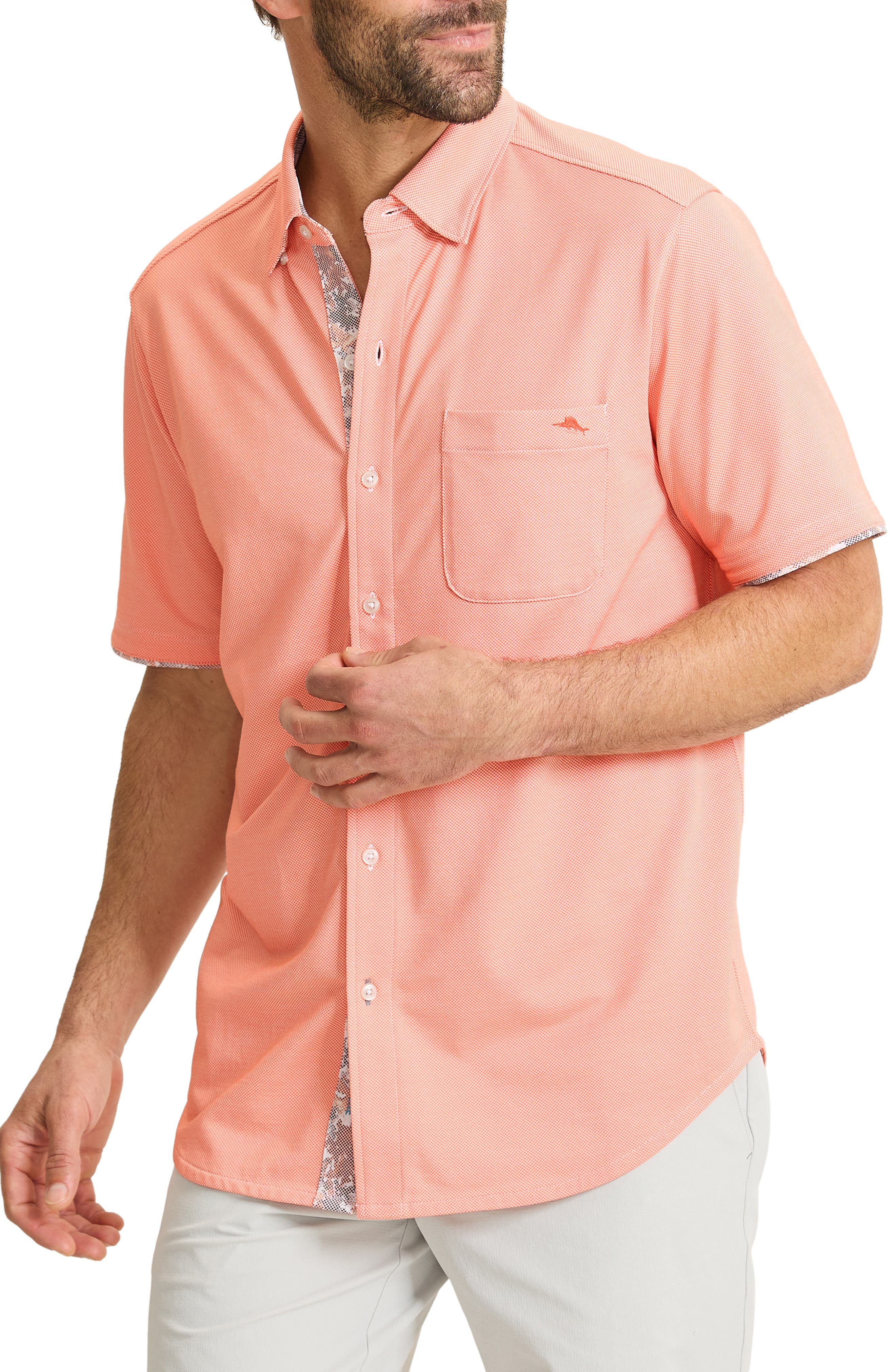 San Lucio Valega Happy Hour IslandZone Short Sleeve Button-Up Shirt - image 3