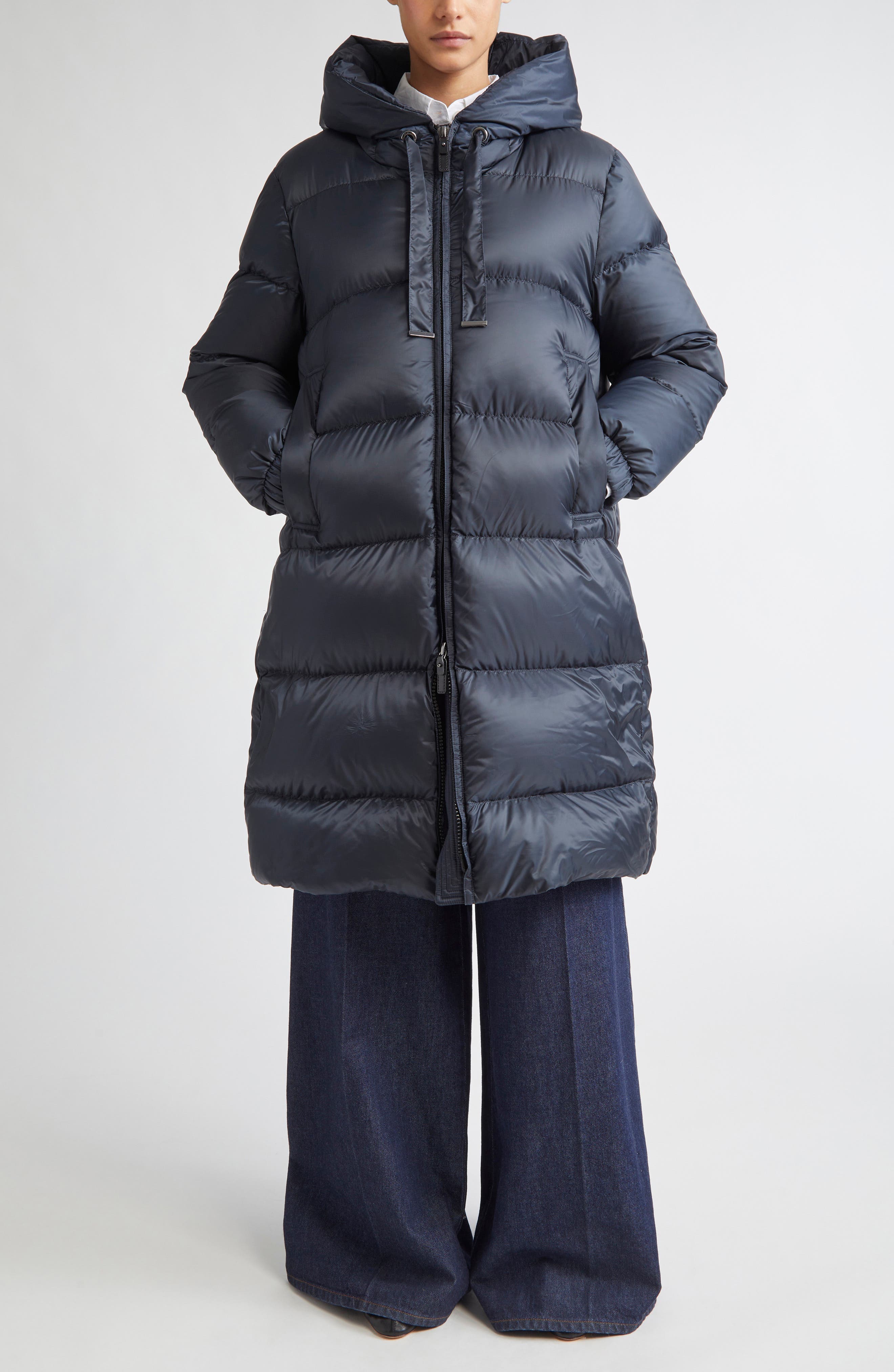 The Cube Sei Down Longline Coat - image 1
