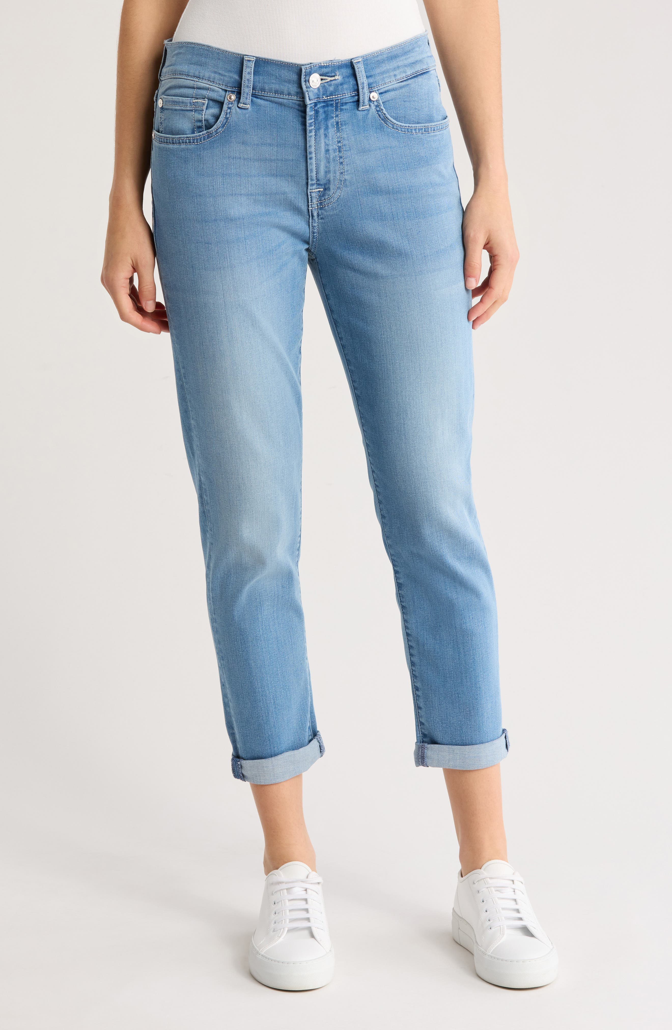 Josefina Ankle Crop Boyfriend Jeans - image 1