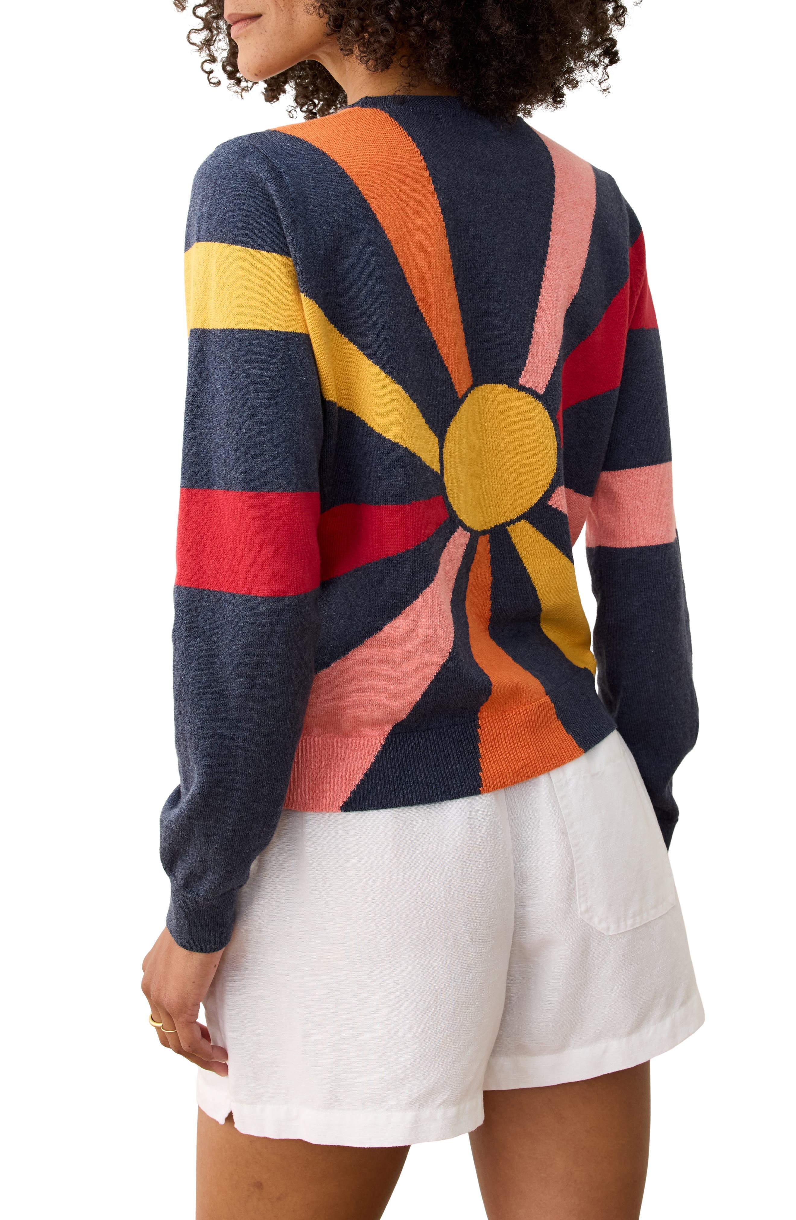 Exploded Sun Icon Sweater - image 2