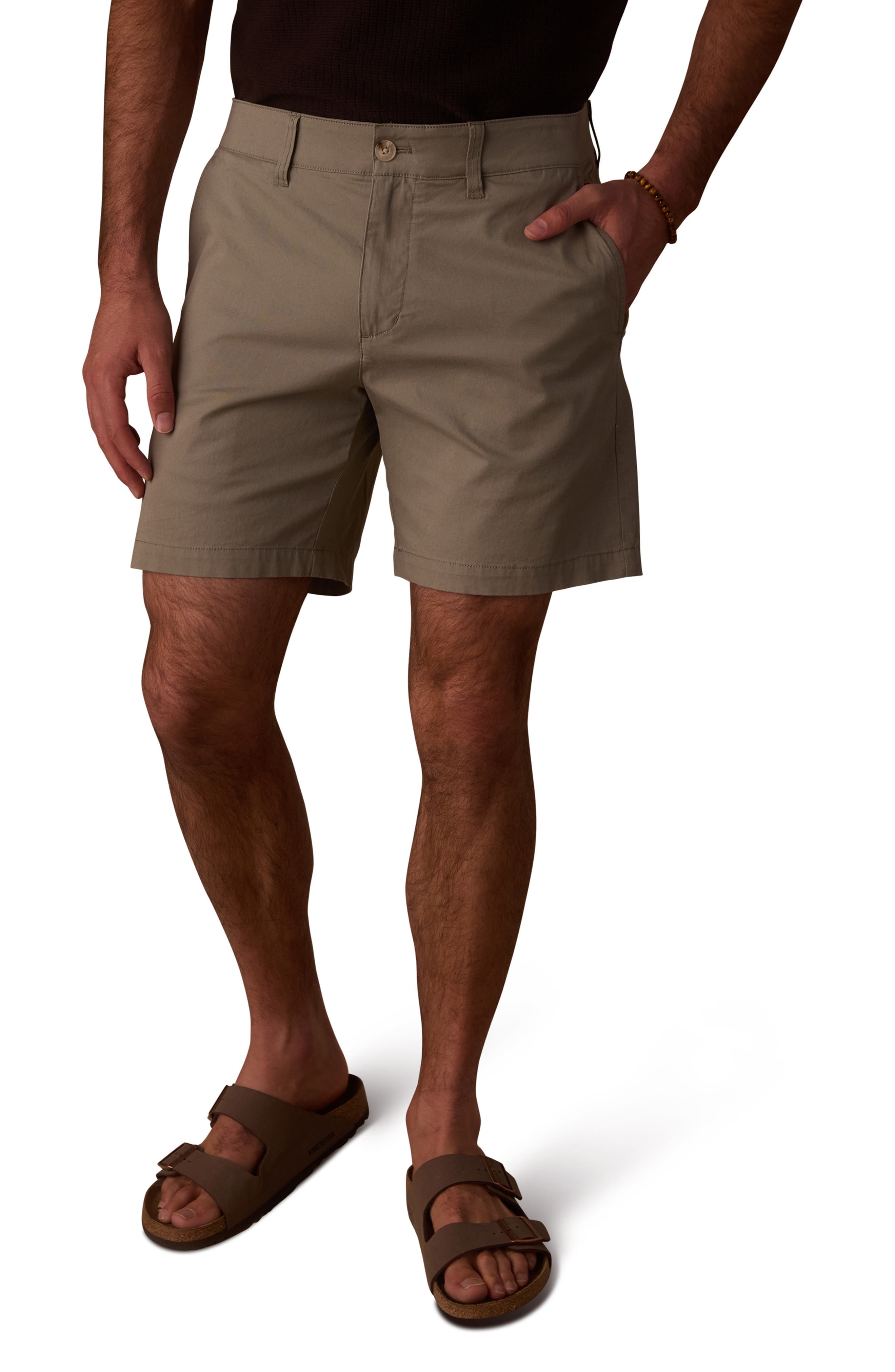 Stretch Cotton Chino Shorts - image 1