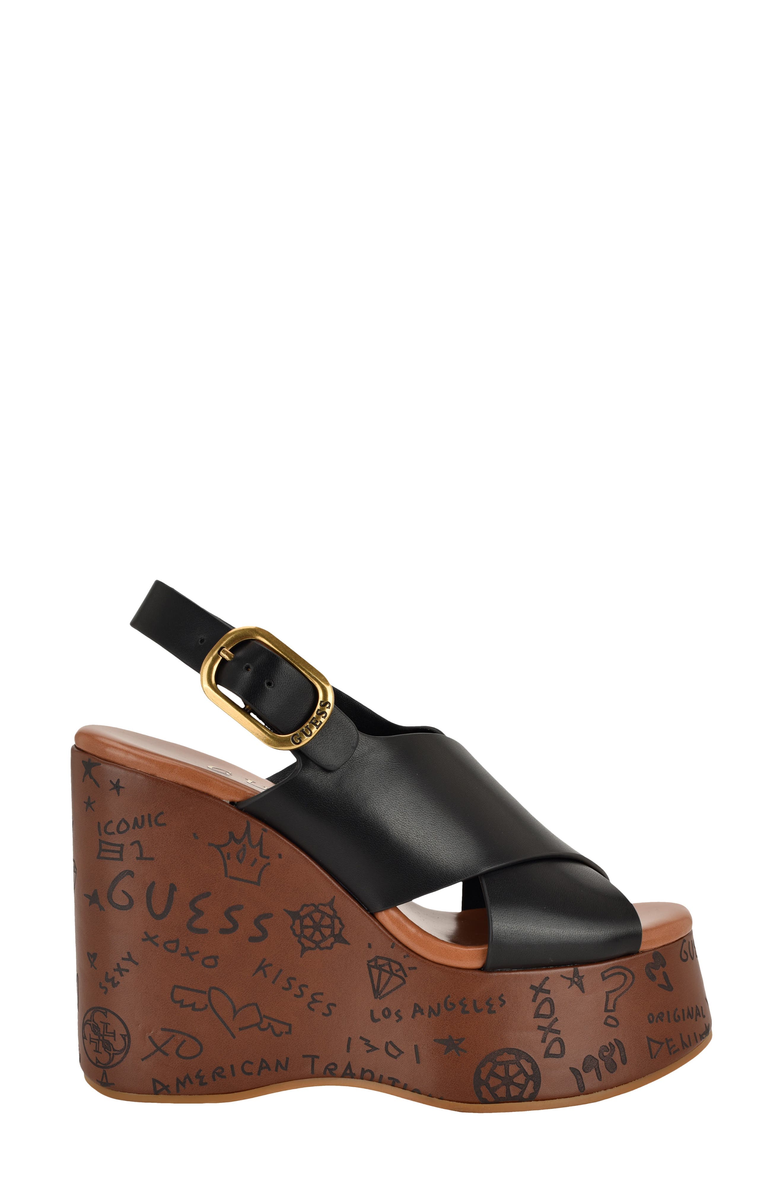 Yarisel Platform Wedge Sandal - image 2