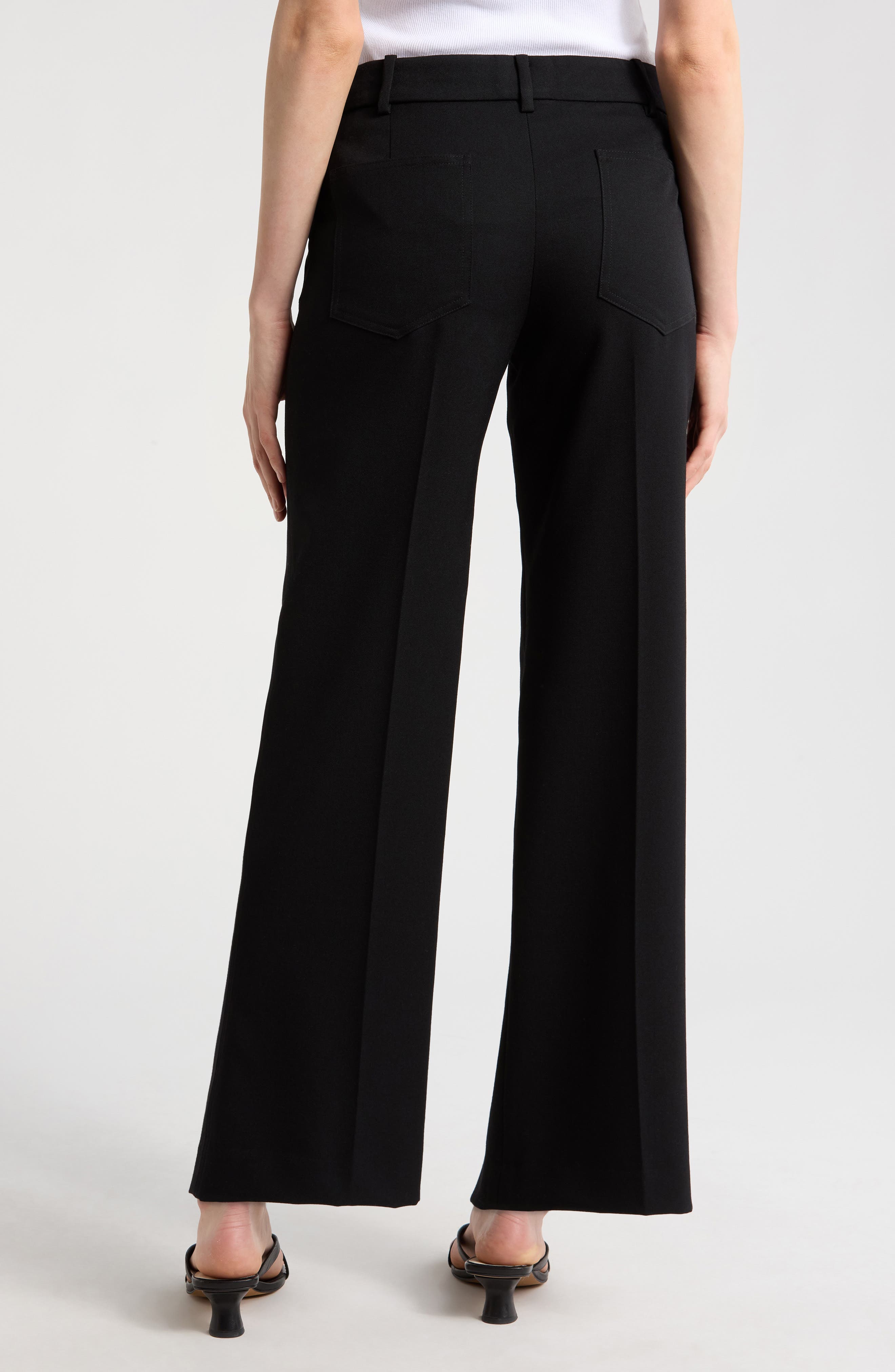 Enya Wide Leg Wool Pants - image 2