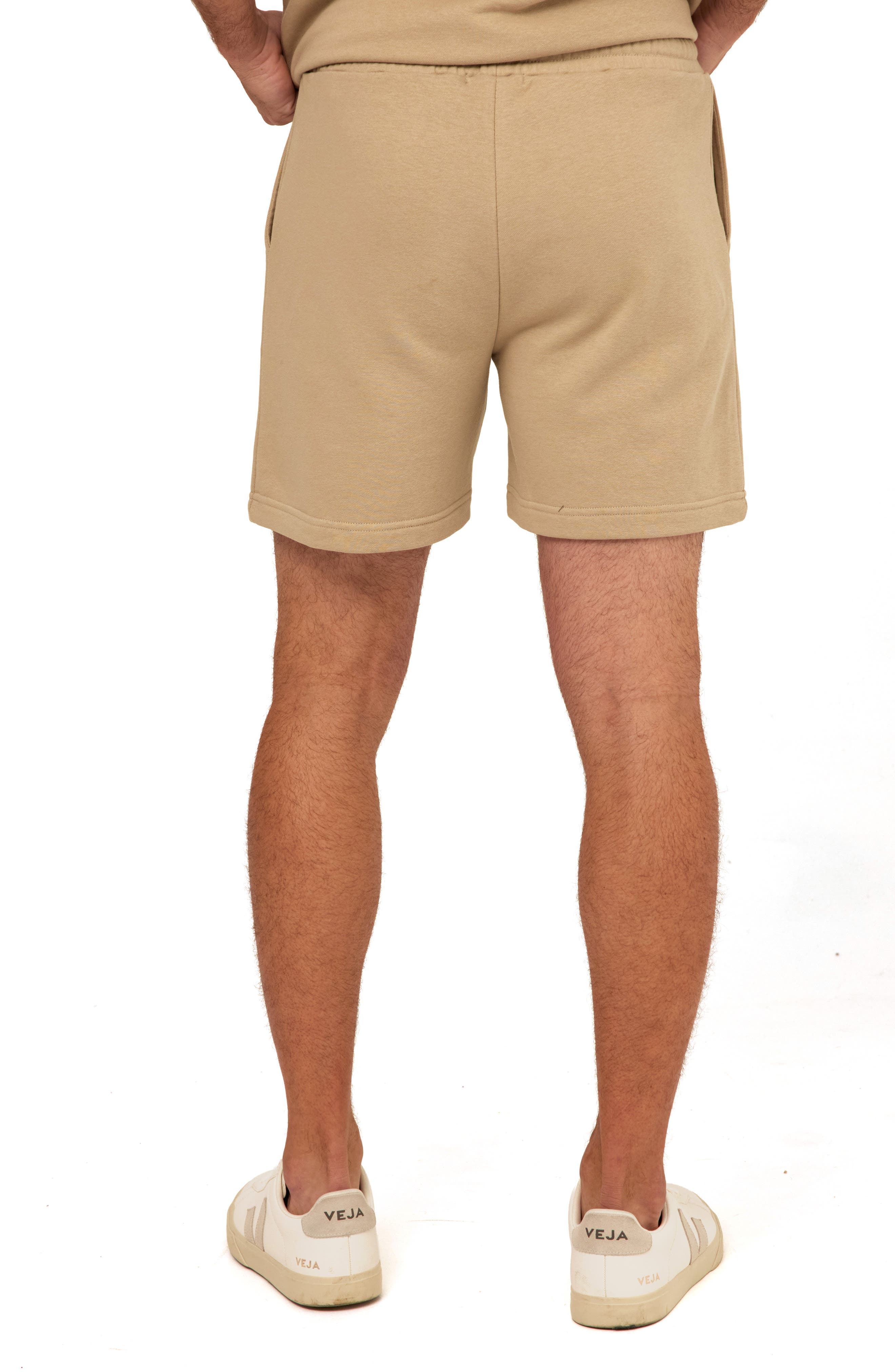 Easton Pleated Mineral Wash Terry Cloth Shorts - image 4