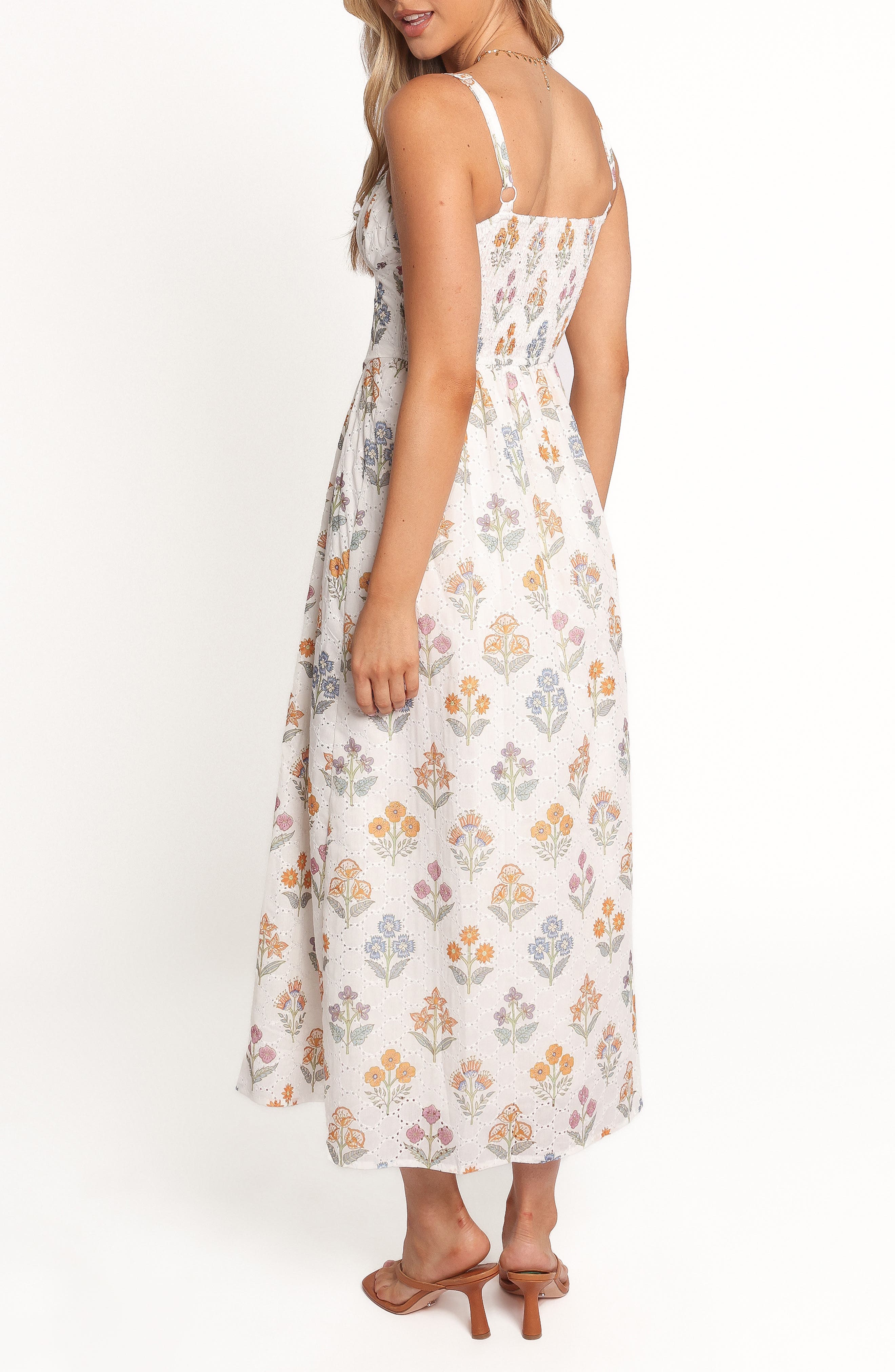 Lorelei Floral Embroidered Maxi Sundress - image 2