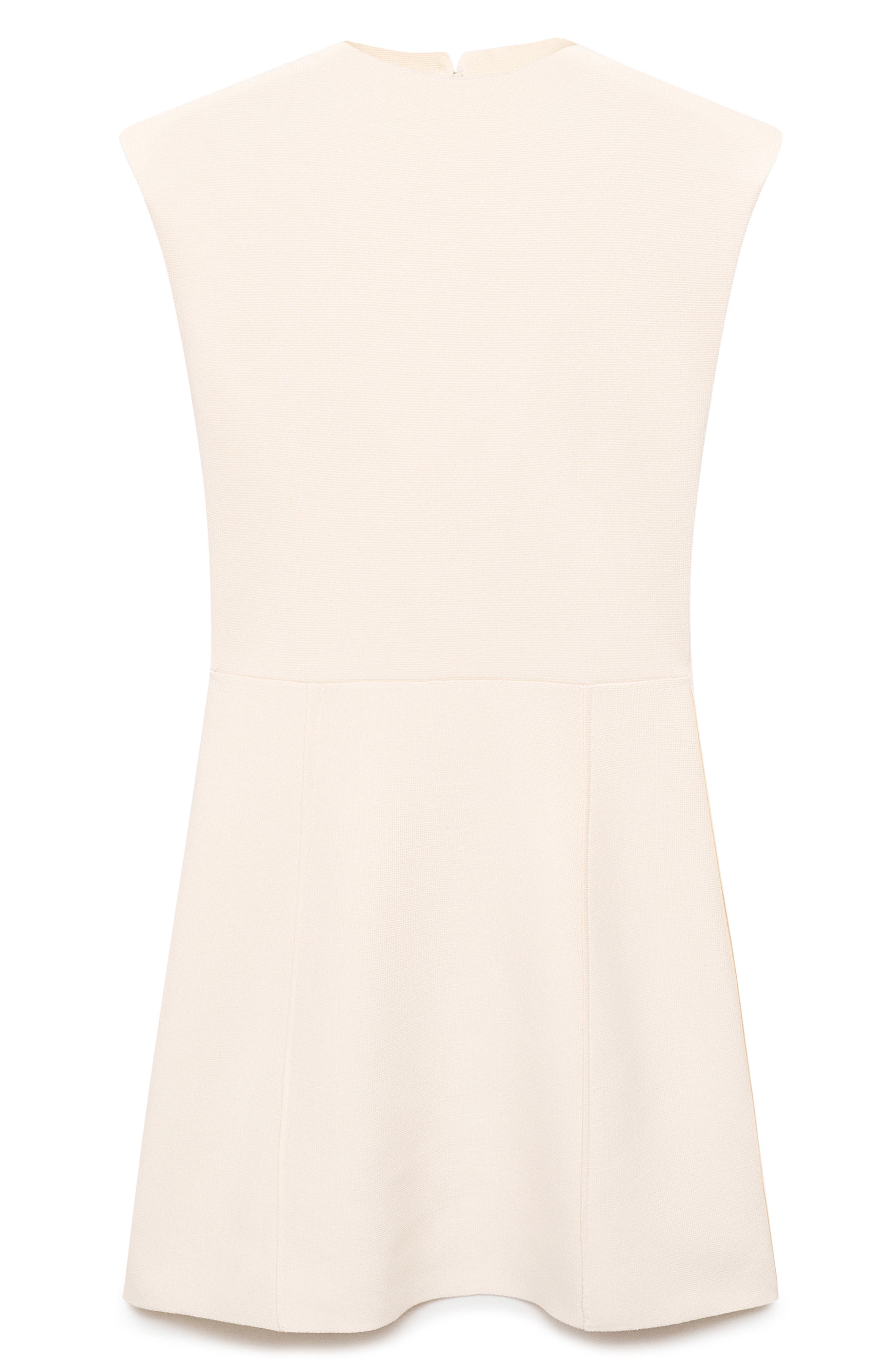 Domino Knit Fit & Flare Minidress - image 2