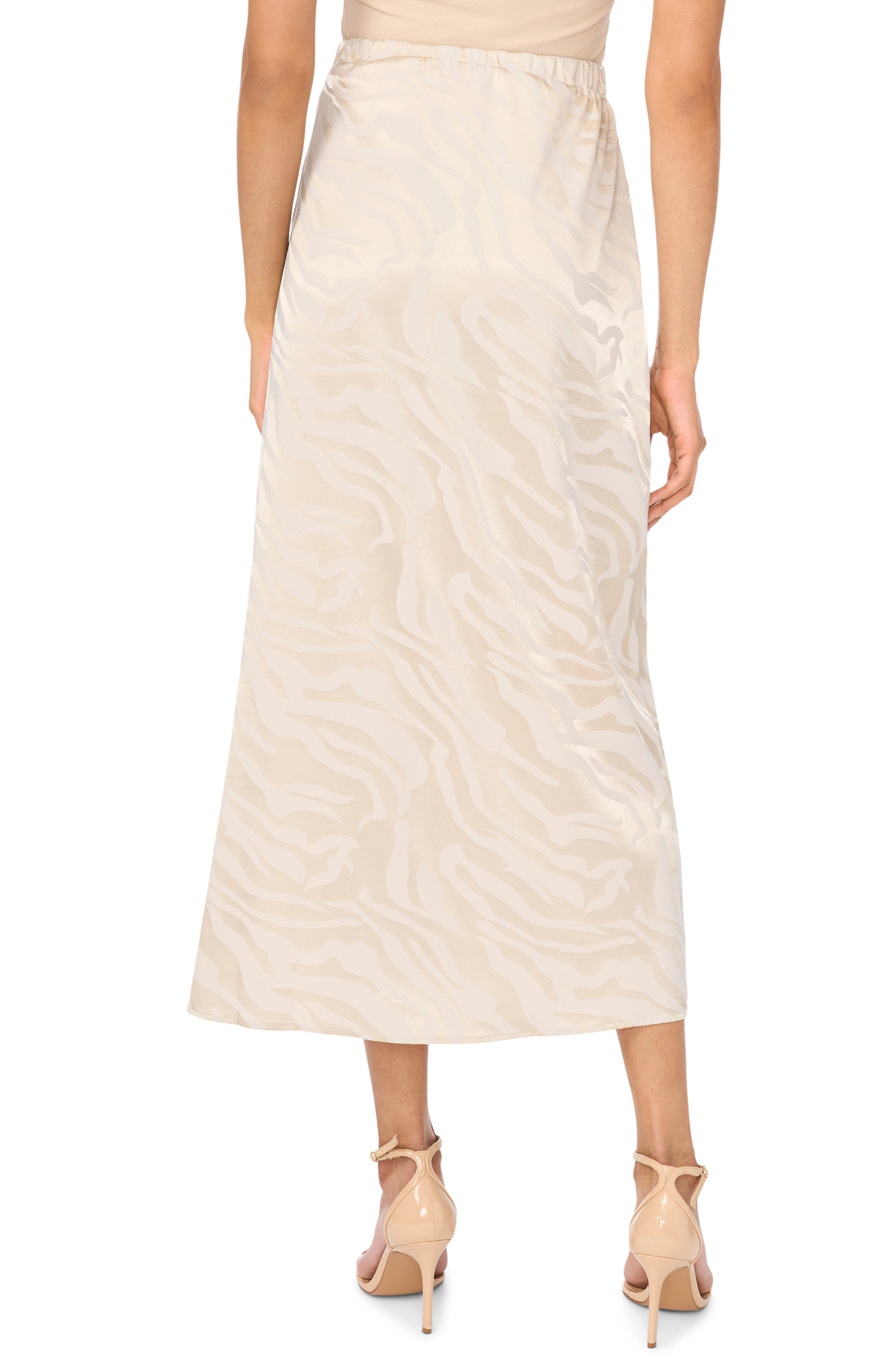 Satin Maxi Skirt - image 2