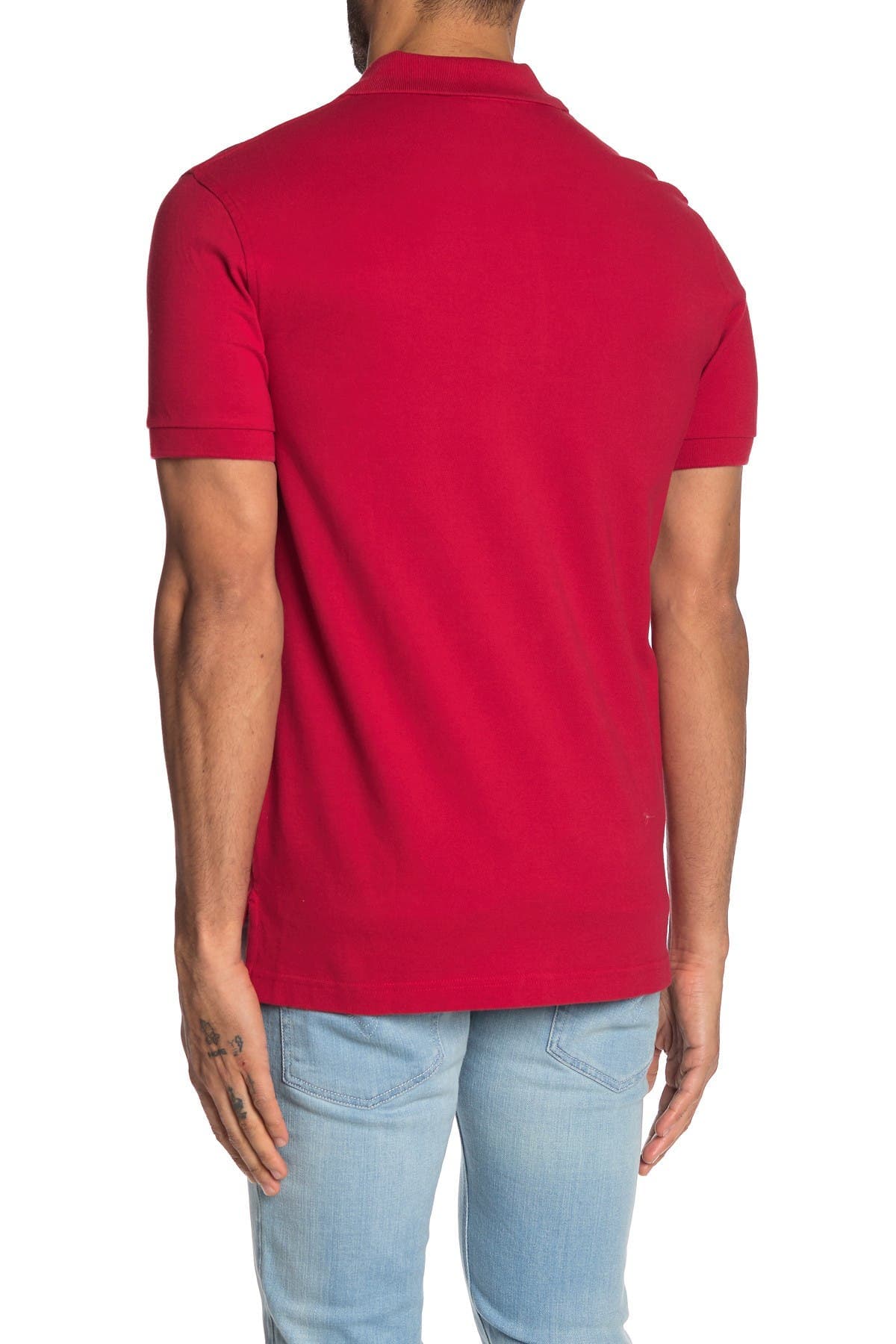 Slim Fit Pique Polo - image 2