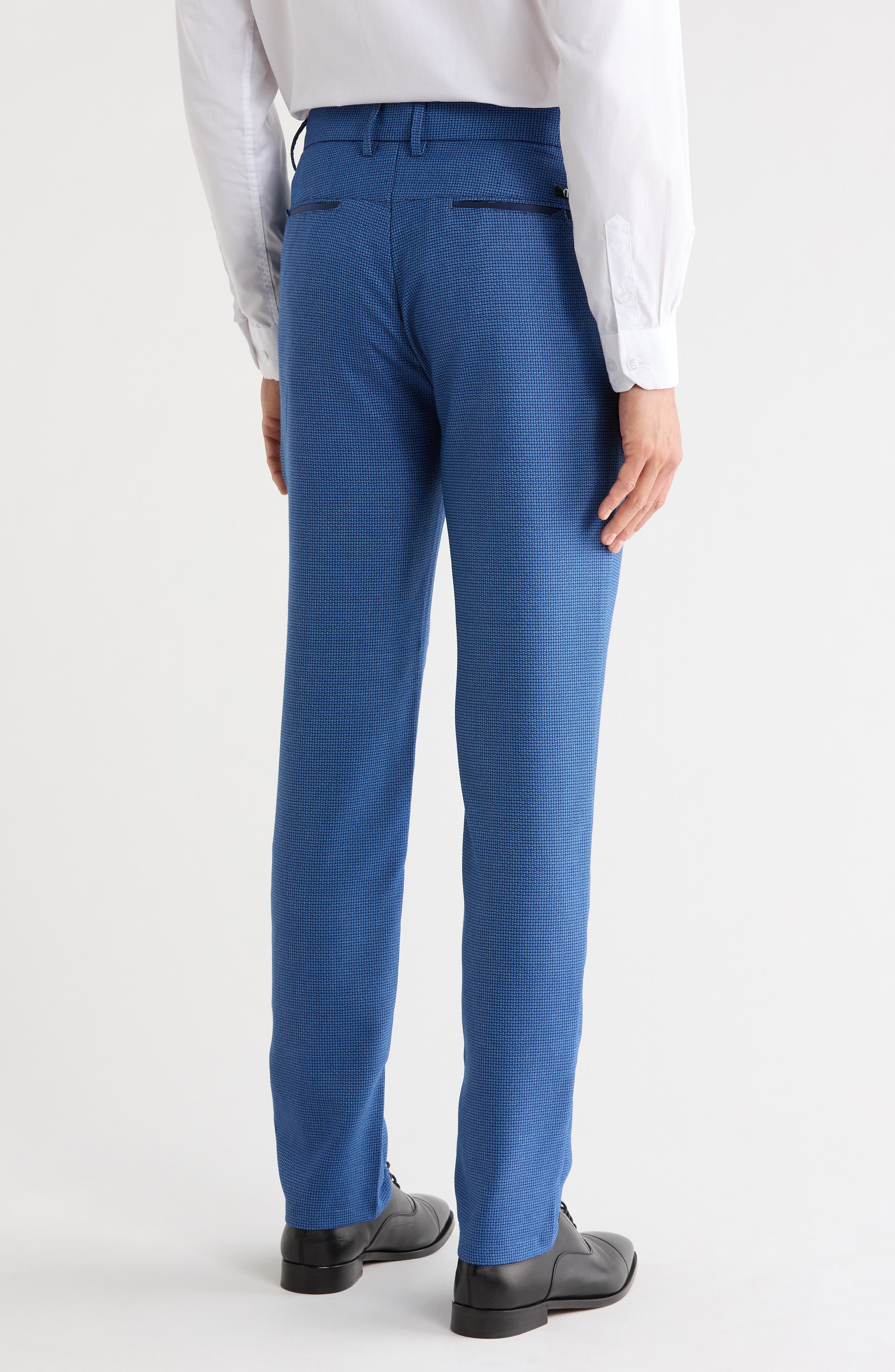 Plaid Straight Leg Trousers - image 2