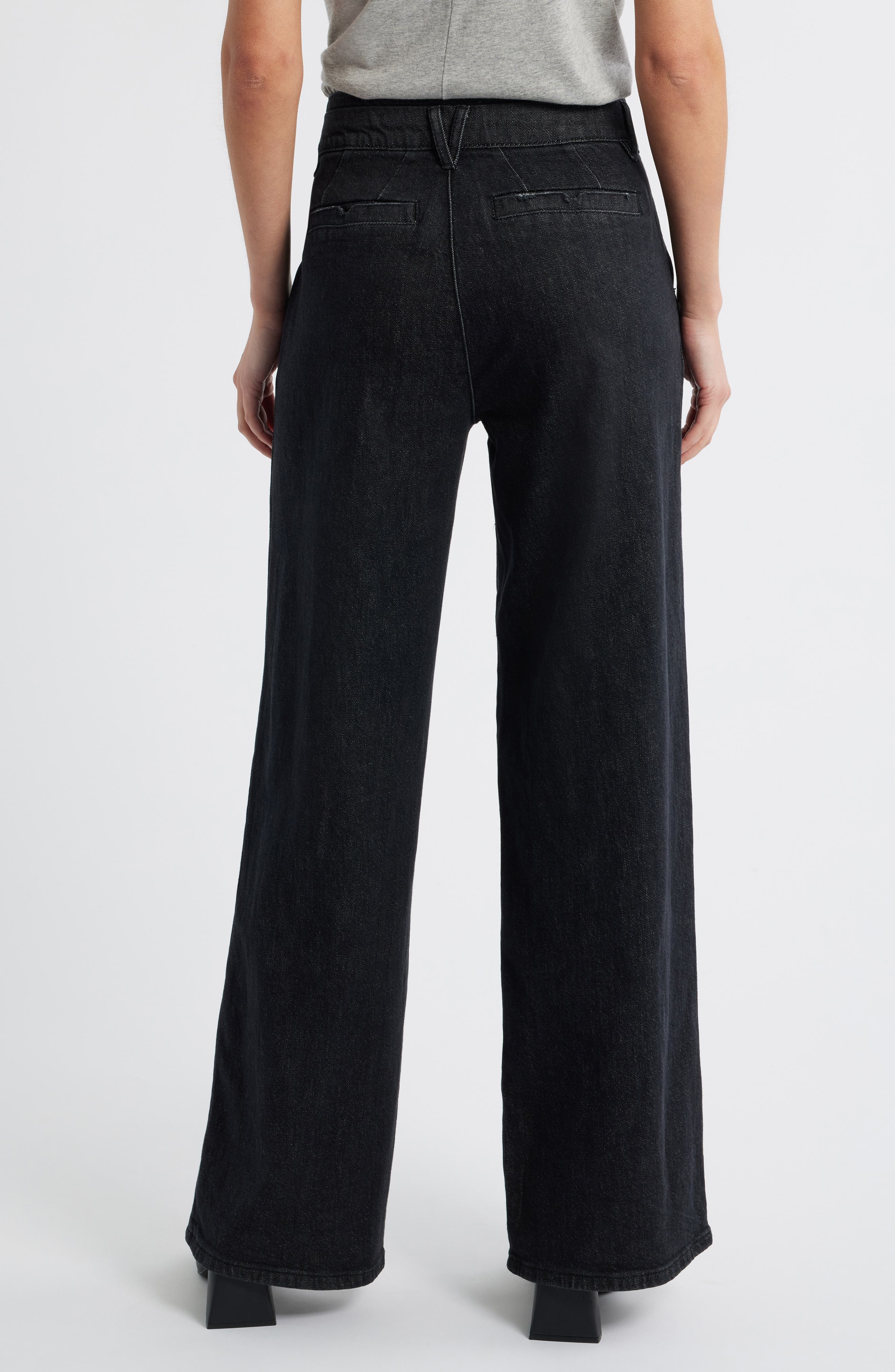 Skyrise Double Waistband Wide Leg Jeans - image 2