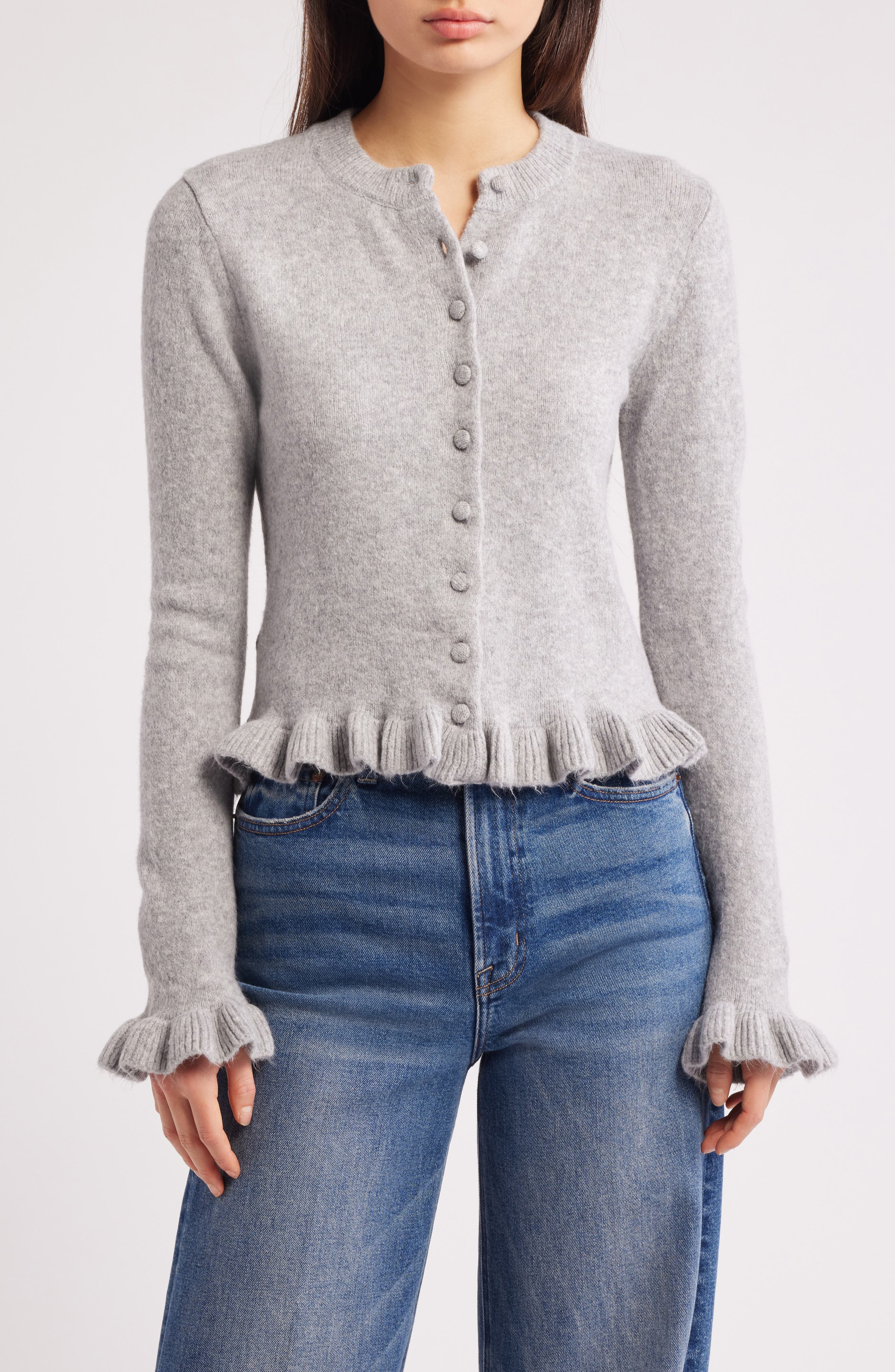 Fleur Ruffle Cardigan - image 1