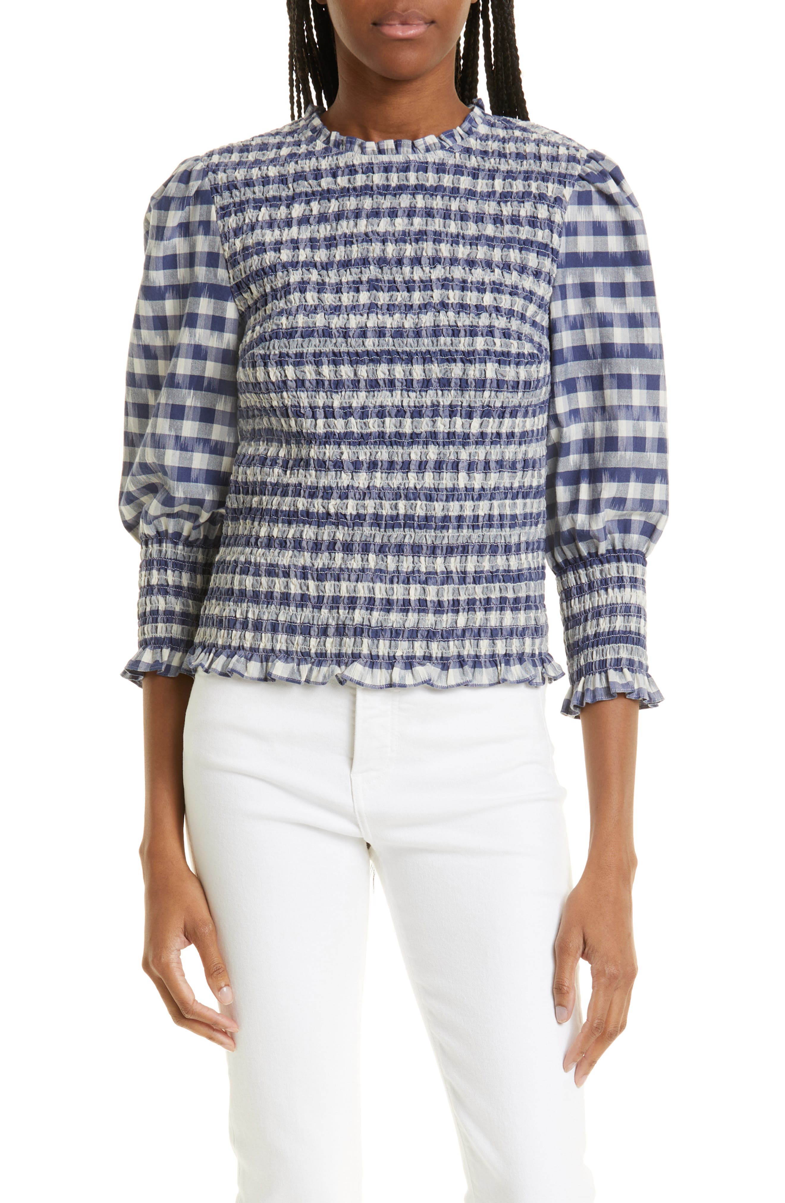 Kali Smocked Blouse - image 1