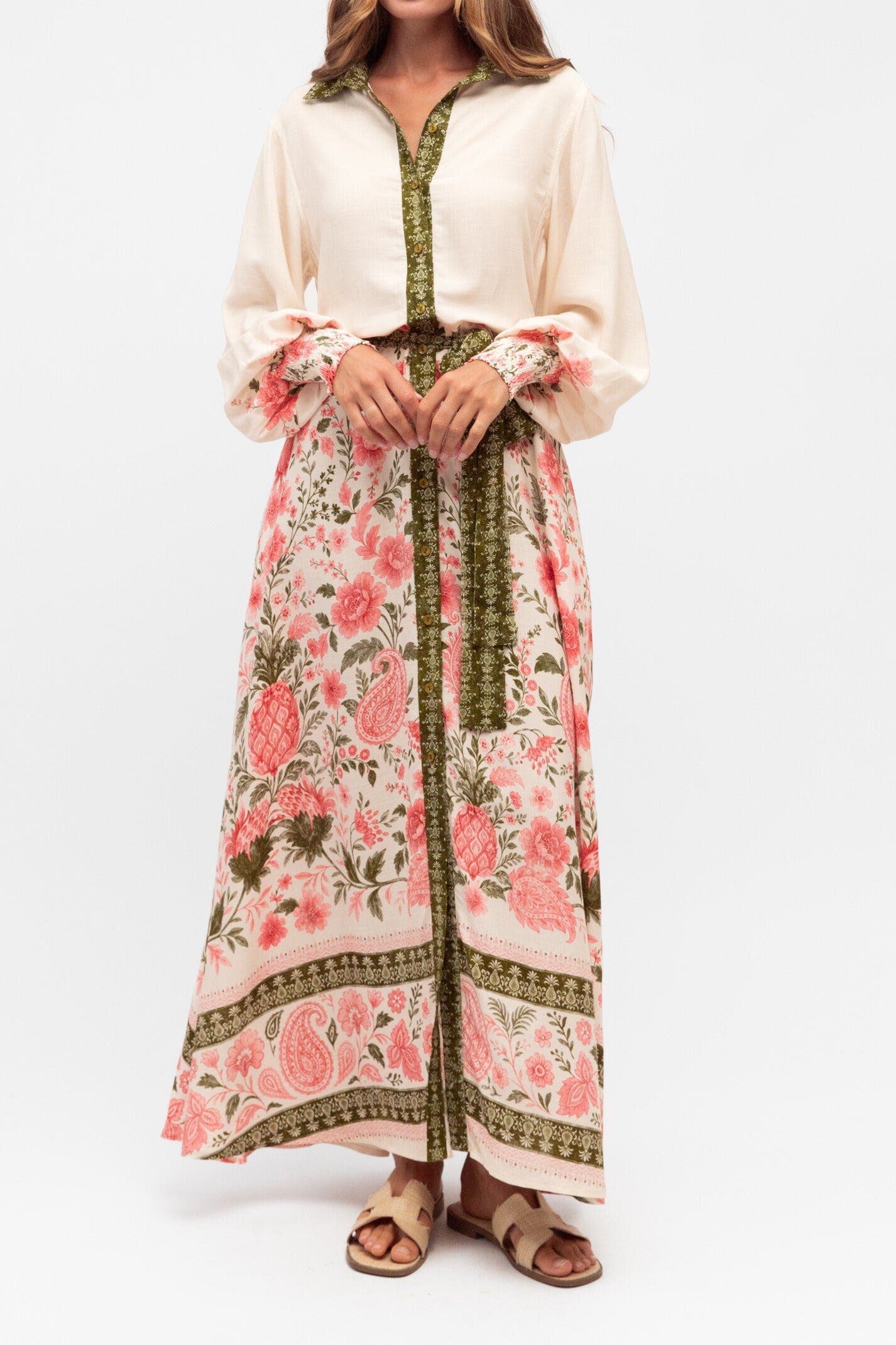 Petal Dream Shirtdress - image 1