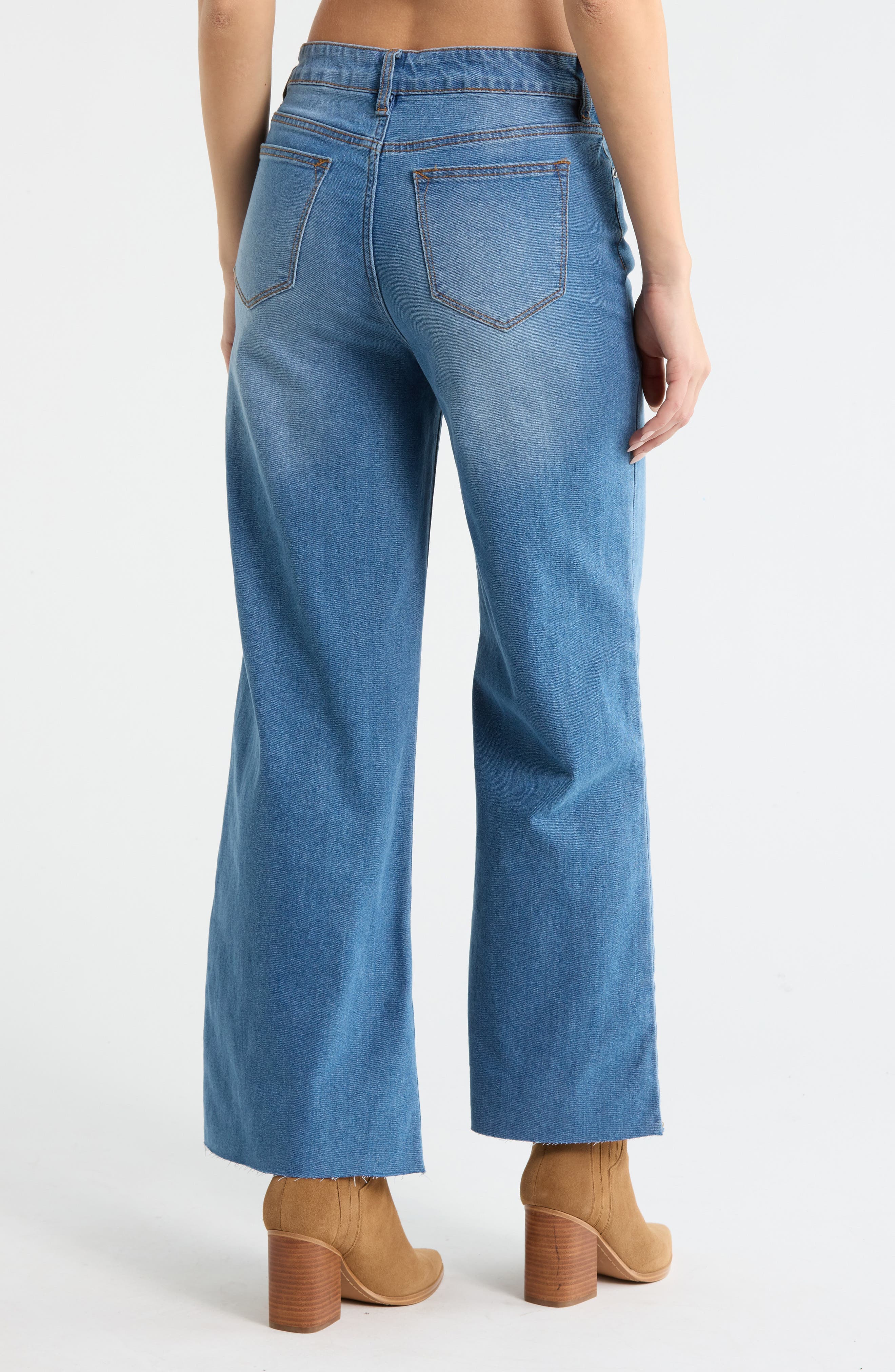 Retro Wide Leg Jeans - image 2